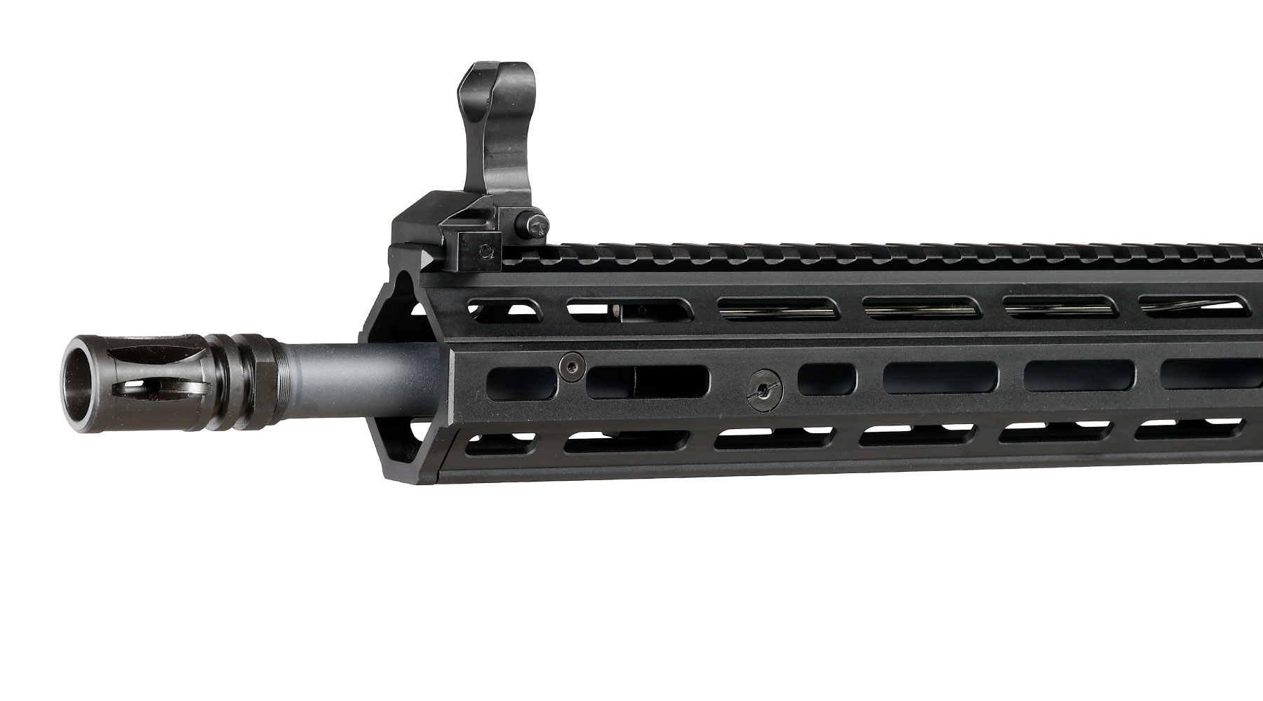 EMG / Cyma Daniel Defense M4A1 RIII Carbine Vollmetall CGS T8-System Gas-Blow-Back 6mm BB schwarz Bild 6