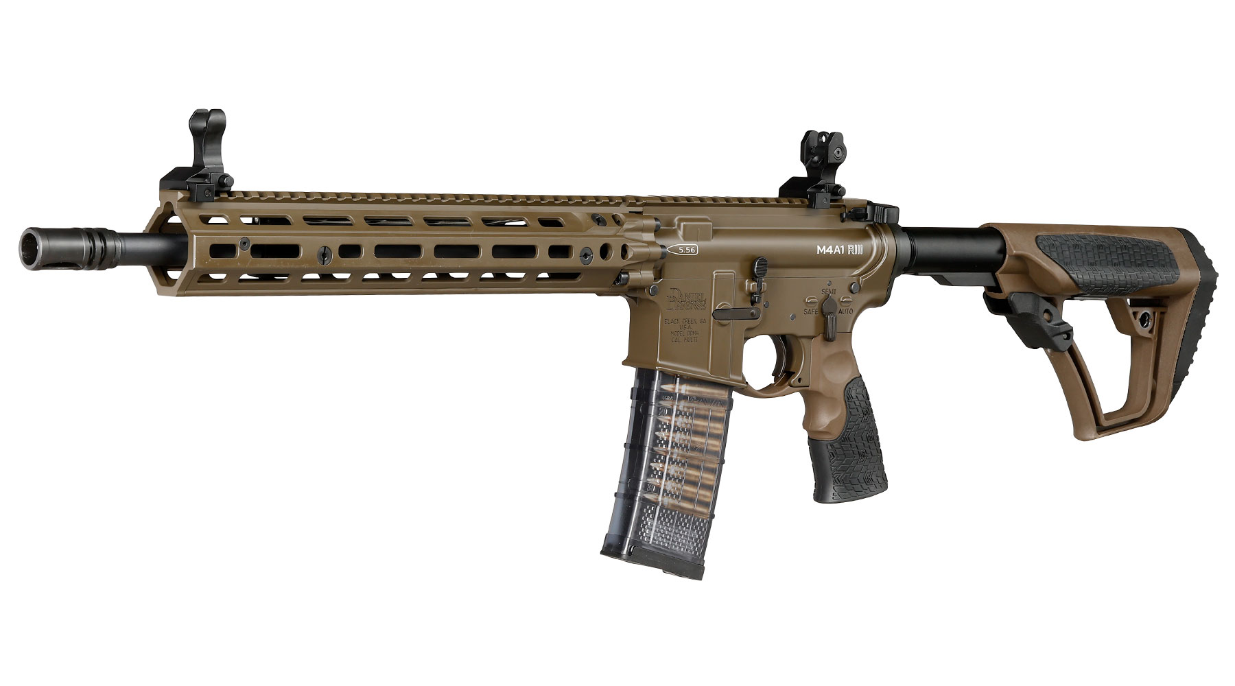 EMG / Cyma Daniel Defense M4A1 RIII Carbine Vollmetall CGS T8-System Gas-Blow-Back 6mm BB braun