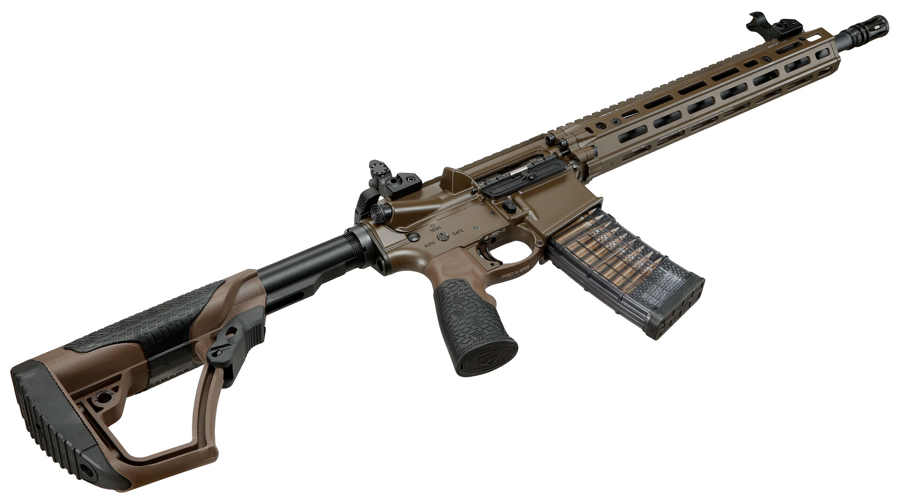 EMG / Cyma Daniel Defense M4A1 RIII Carbine Vollmetall CGS T8-System Gas-Blow-Back 6mm BB braun Bild 5