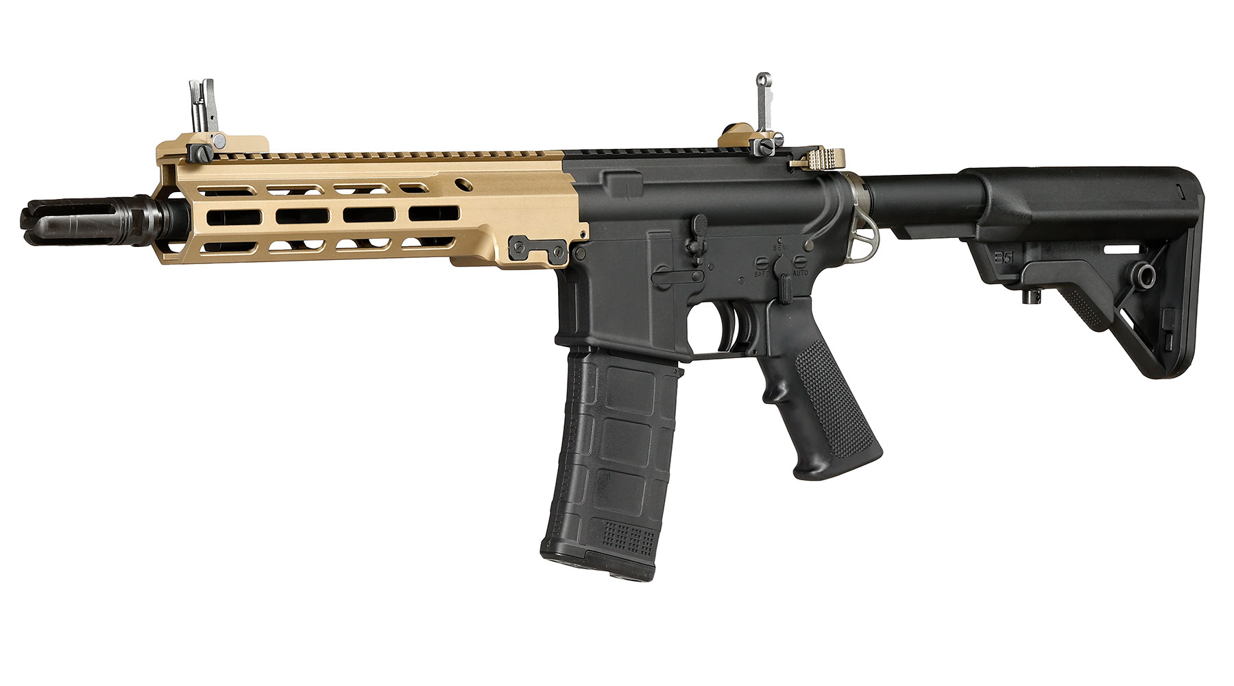 VFC MK16 10.3 URGI Vollmetall CO2-Blow-Back 6mm BB Dualtone