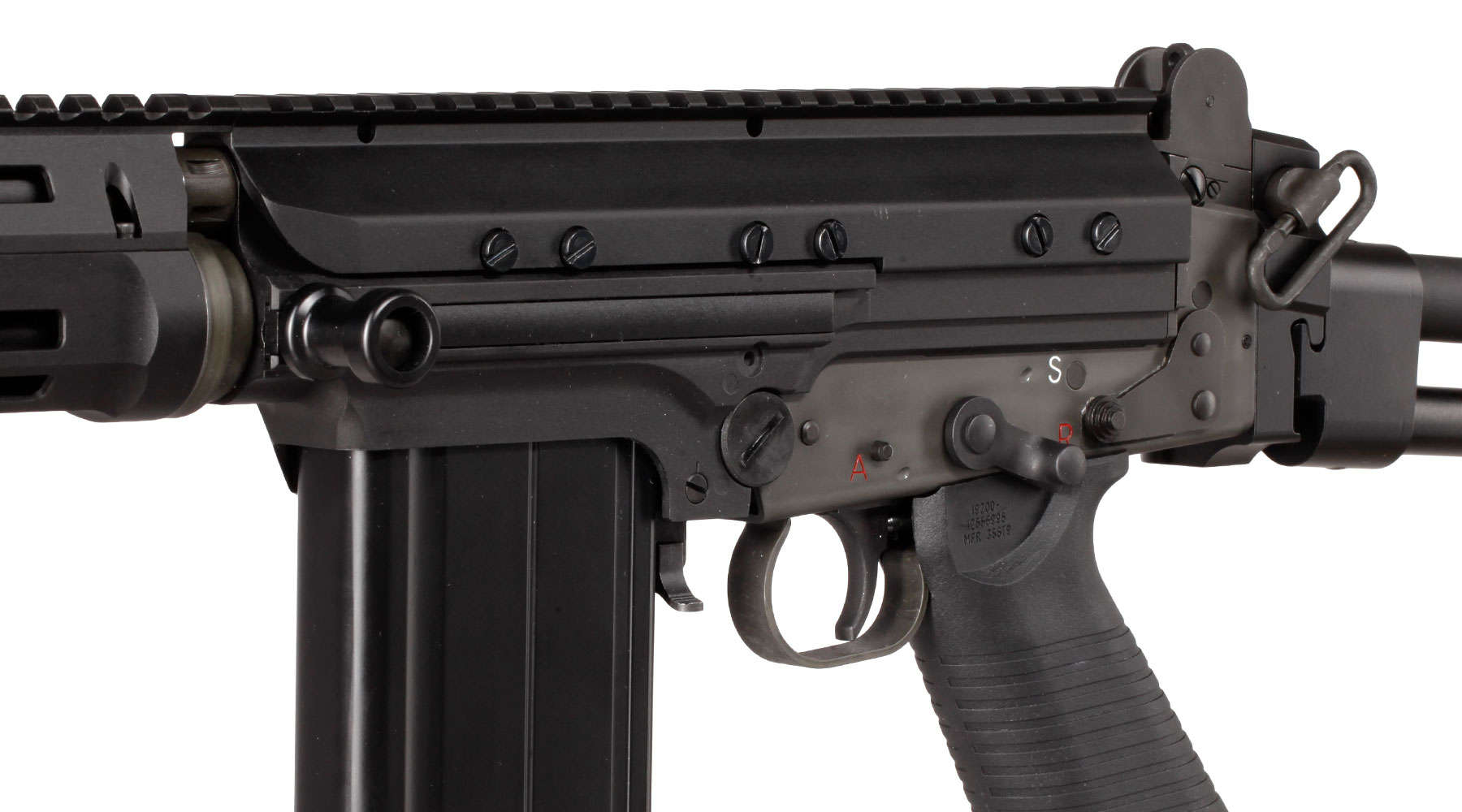 VFC LAR OSW MK1 Vollmetall Gas-Blow-Back 6mm BB schwarz Bild 8