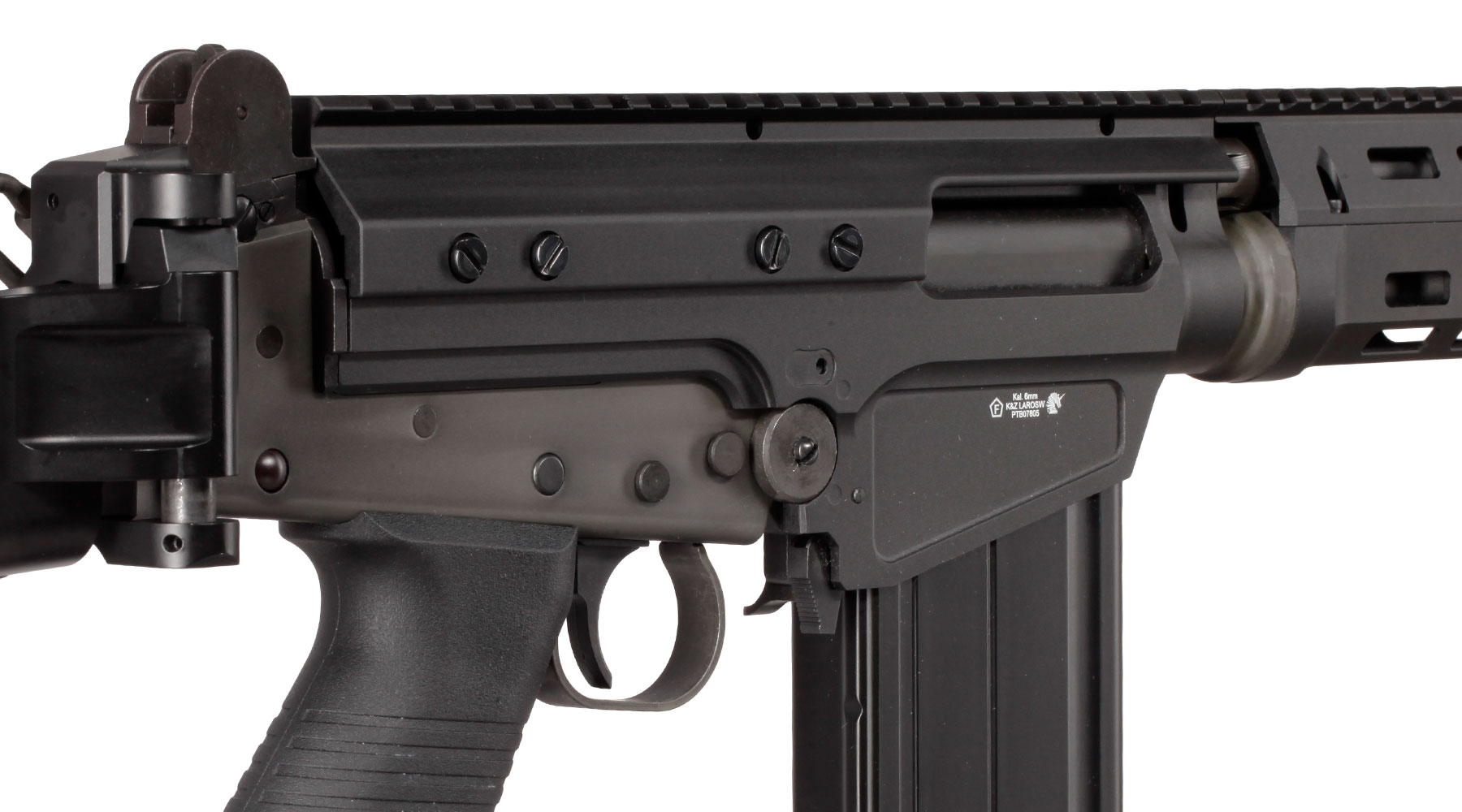VFC LAR OSW MK1 Vollmetall Gas-Blow-Back 6mm BB schwarz Bild 9