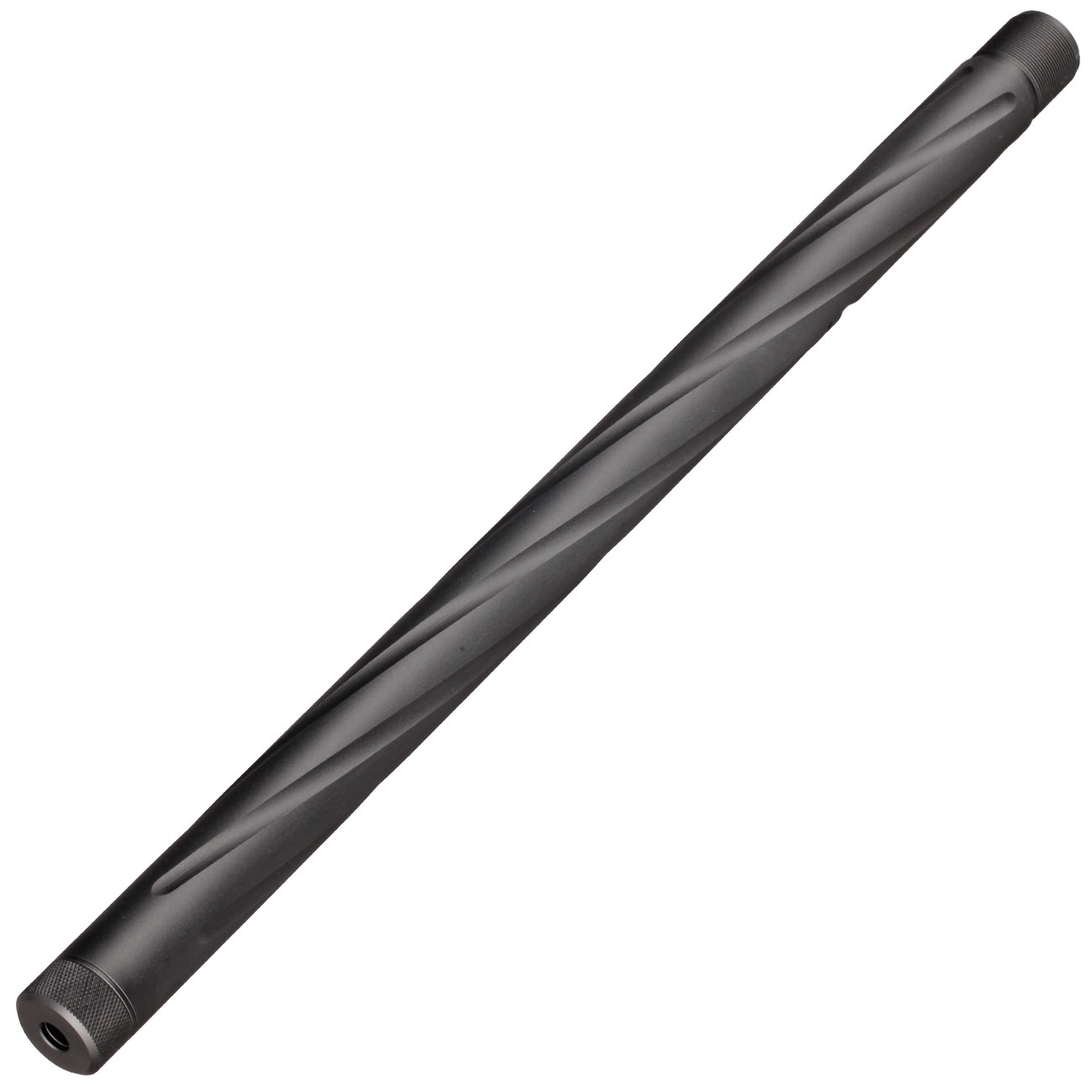 Action Army Aluminium Twisted Bull Barrel Auenlauf Set Short f. Maruzen Type 96 Gewehre schwarz Bild 1