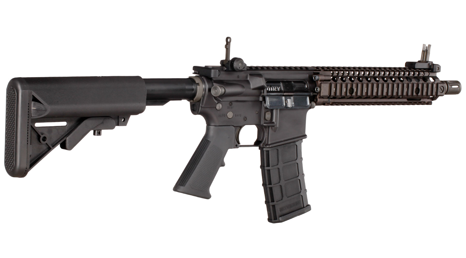 GHK Colt / Daniel Defense MK18 MOD1 Vollmetall Gas-Blow-Back 6mm BB Dualtone - Version 3 Bild 4