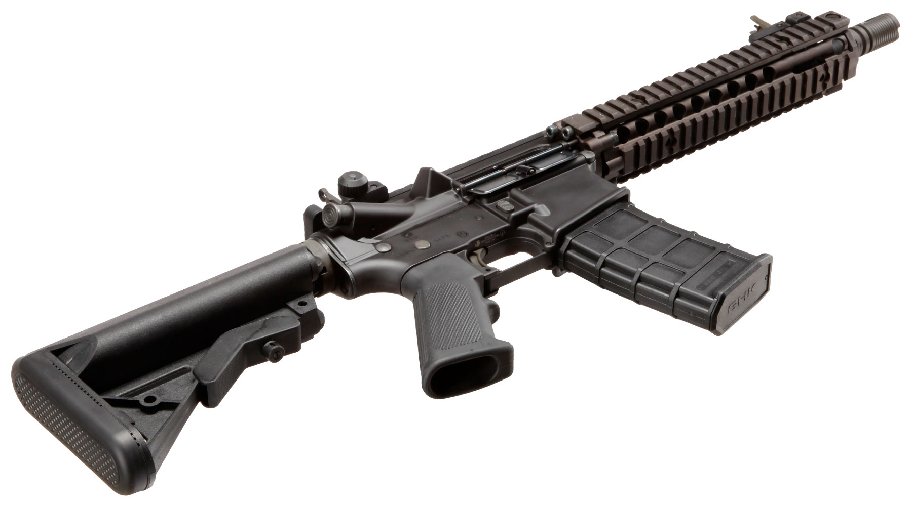 GHK Colt / Daniel Defense MK18 MOD1 Vollmetall Gas-Blow-Back 6mm BB Dualtone - Version 3 Bild 5