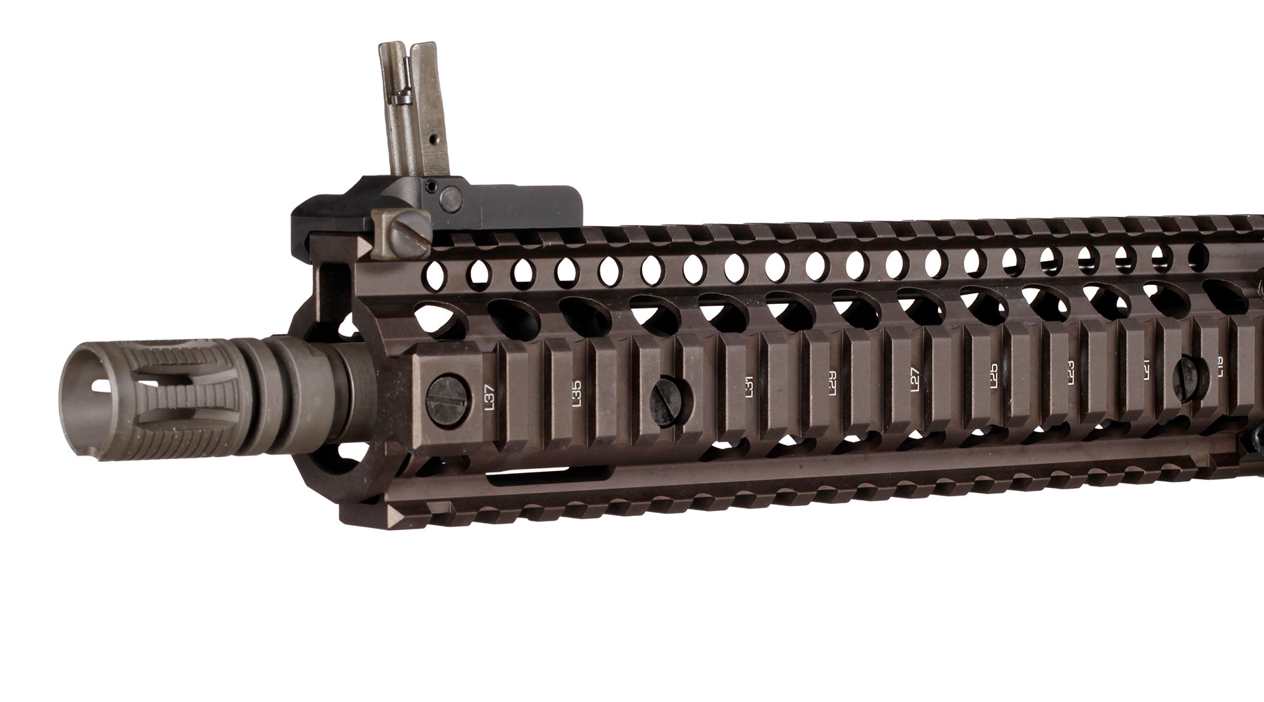 GHK Colt / Daniel Defense MK18 MOD1 Vollmetall Gas-Blow-Back 6mm BB Dualtone - Version 3 Bild 7