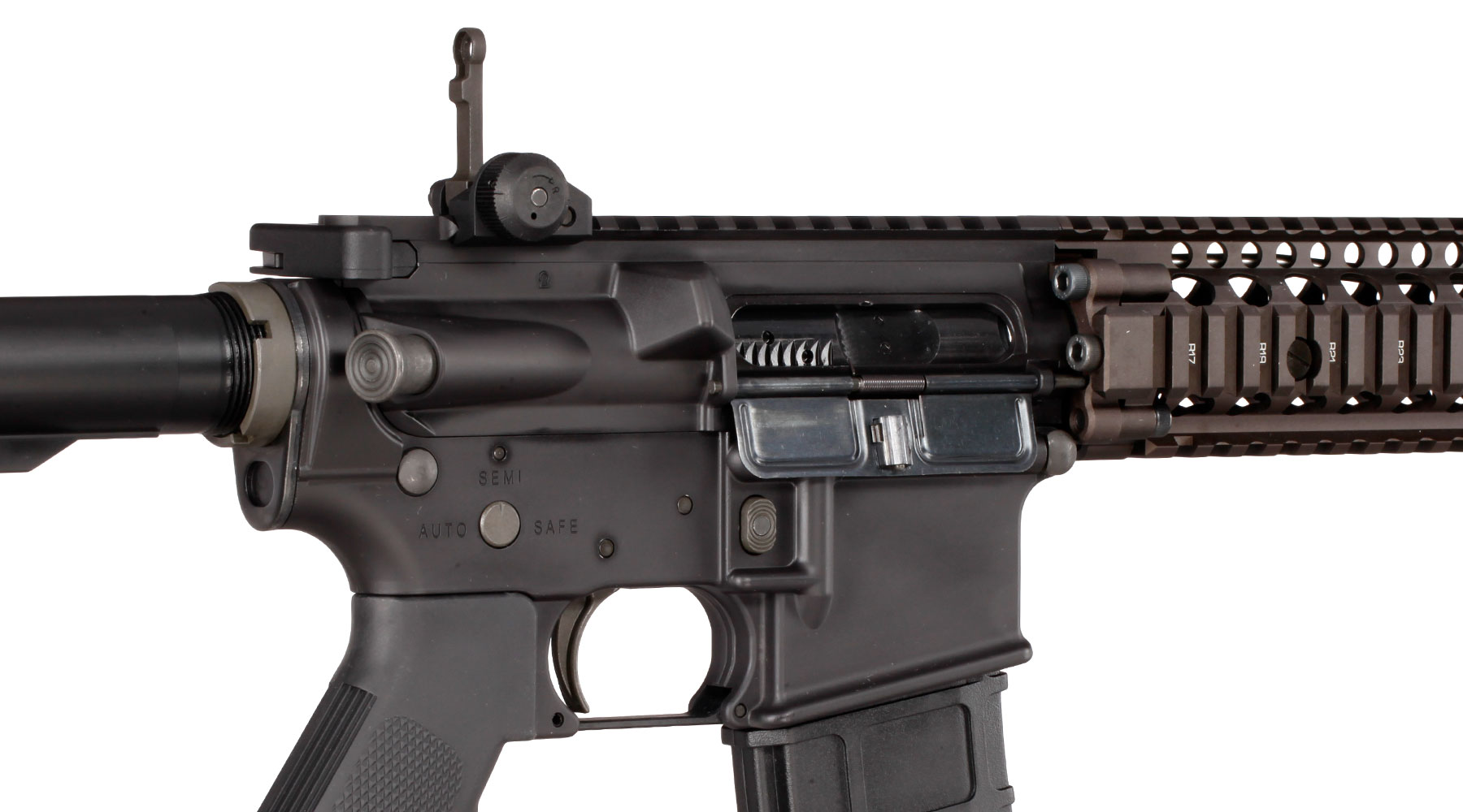 GHK Colt / Daniel Defense MK18 MOD1 Vollmetall Gas-Blow-Back 6mm BB Dualtone - Version 3 Bild 9