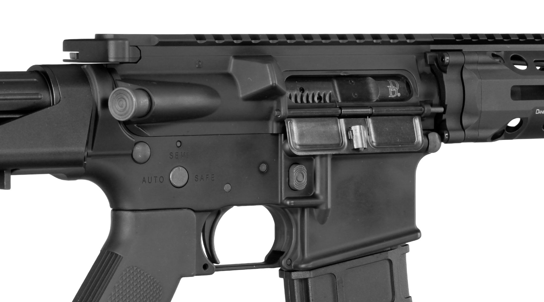 GHK Daniel Defense DDM4 300BLK PDW Vollmetall Gas-Blow-Back 6mm BB schwarz - Version 3 Bild 9