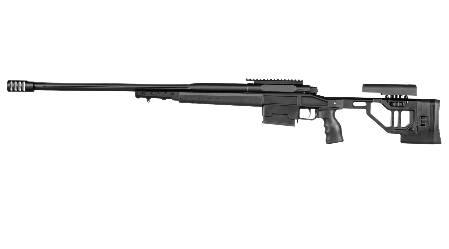 Bear Paw T-5000 M Vollmetall Bolt Action Snipergewehr Springer 6mm BB schwarz Bild 1