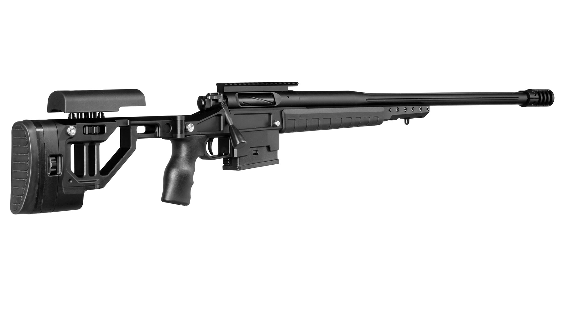 Bear Paw T-5000 M Vollmetall Bolt Action Snipergewehr Springer 6mm BB schwarz Bild 4