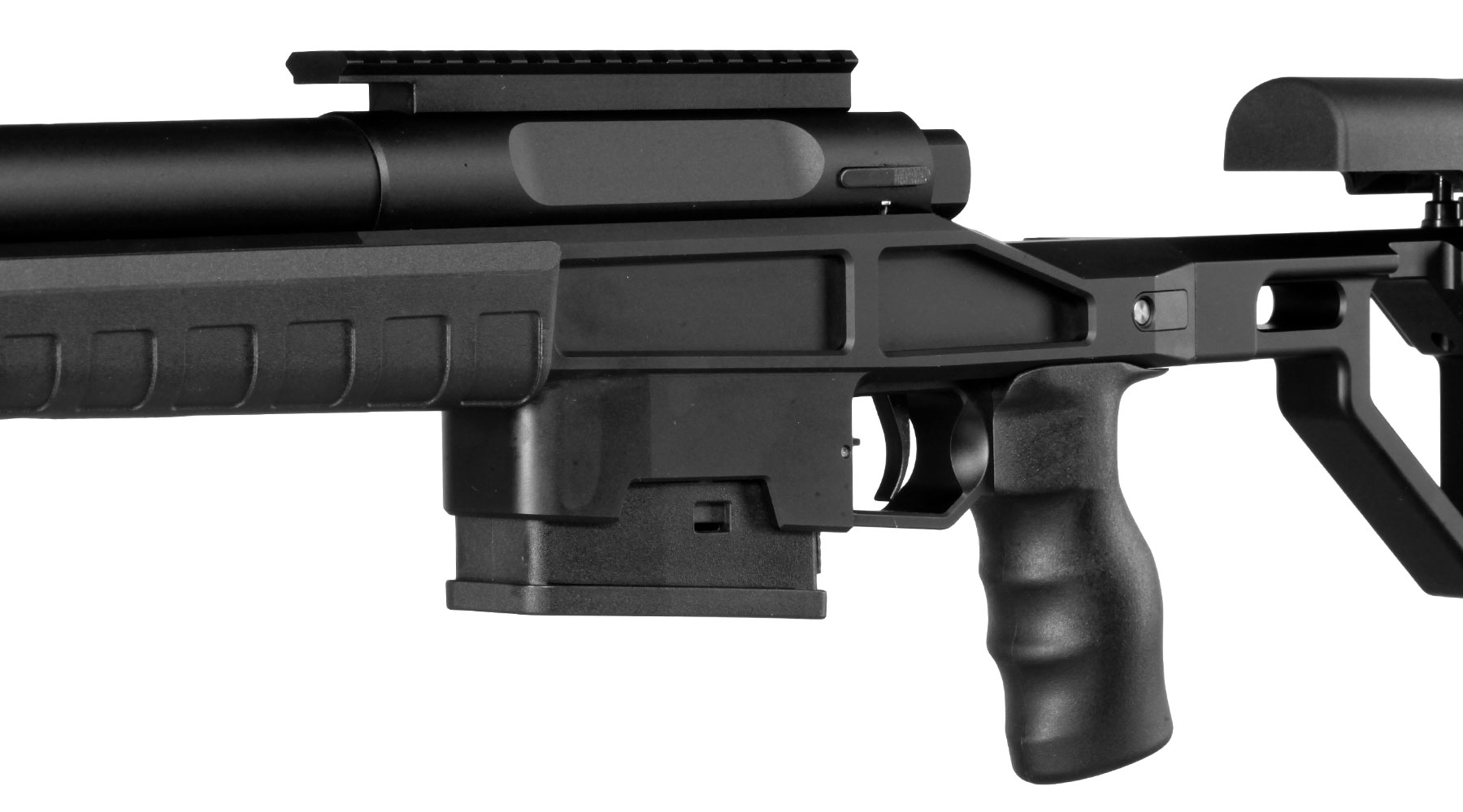 Bear Paw T-5000 M Vollmetall Bolt Action Snipergewehr Springer 6mm BB schwarz Bild 8