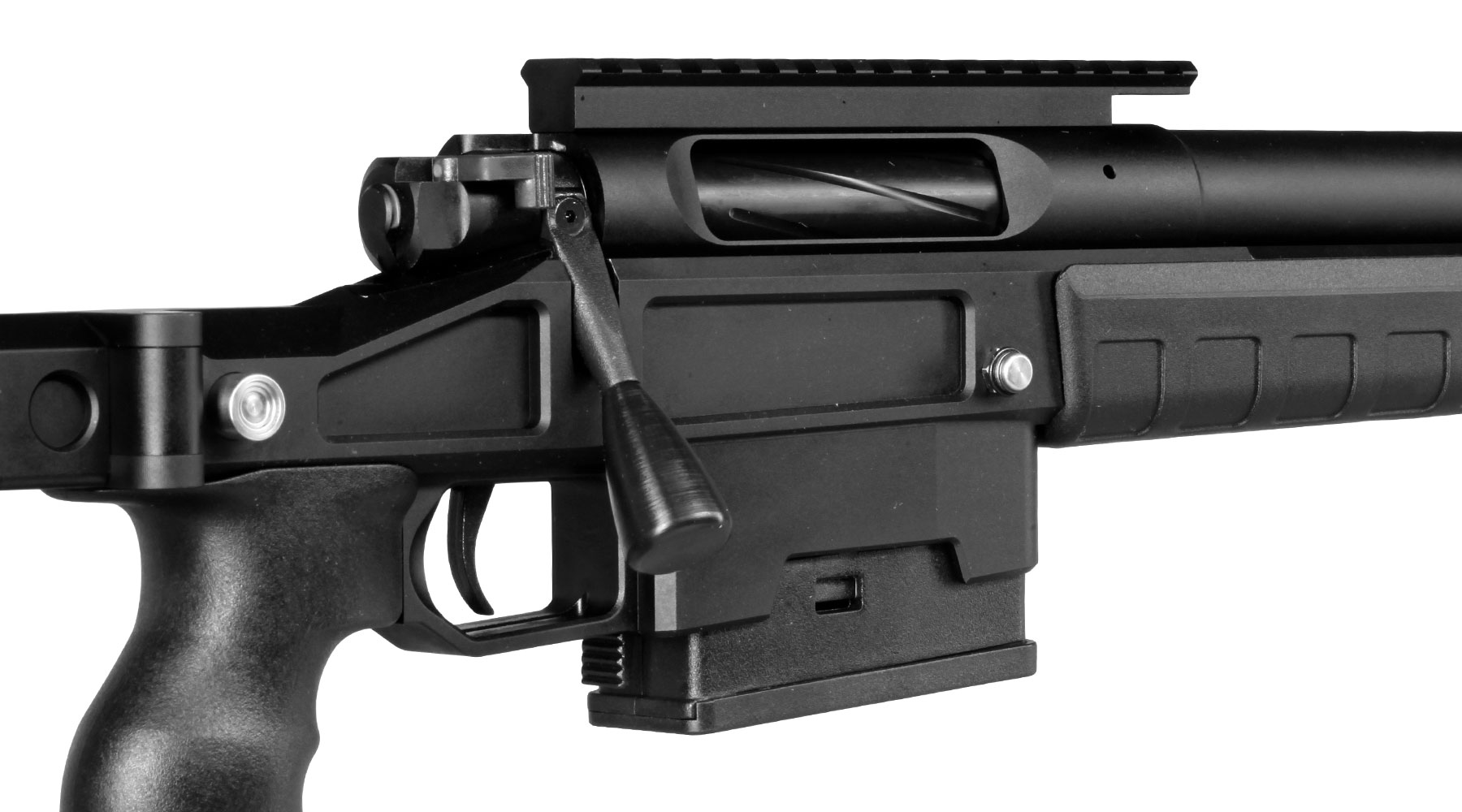 Bear Paw T-5000 M Vollmetall Bolt Action Snipergewehr Springer 6mm BB schwarz Bild 9