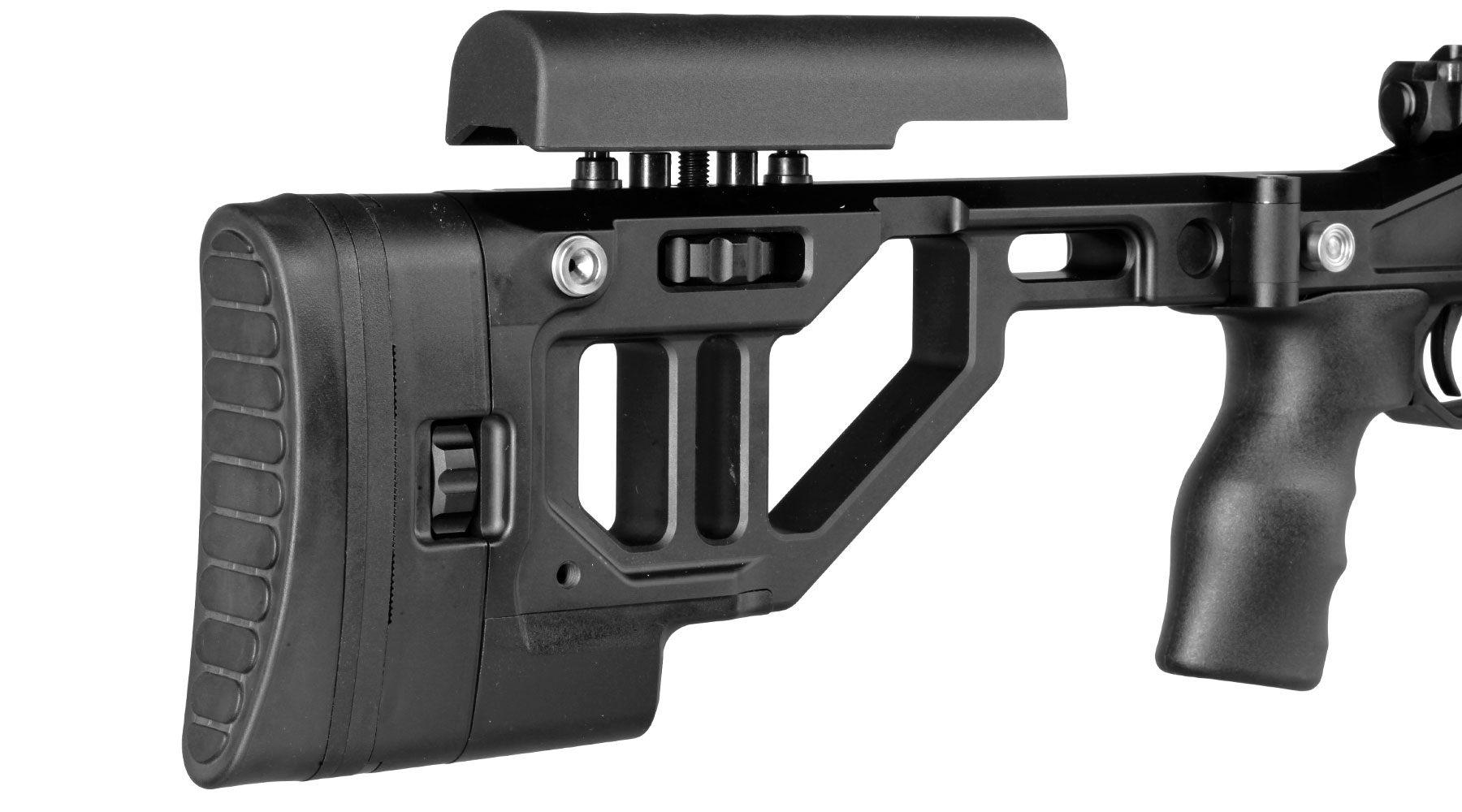 Bear Paw T-5000 M Tactical Vollmetall Bolt Action Snipergewehr Springer 6mm BB schwarz Bild 11