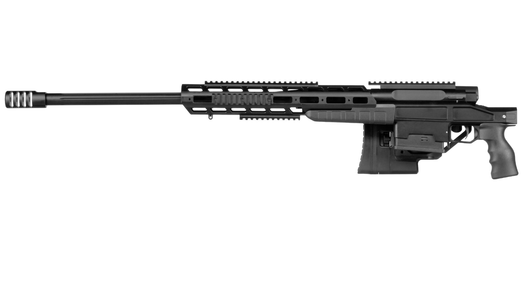 Bear Paw T-5000 M Tactical Vollmetall Bolt Action Snipergewehr Springer 6mm BB schwarz Bild 2