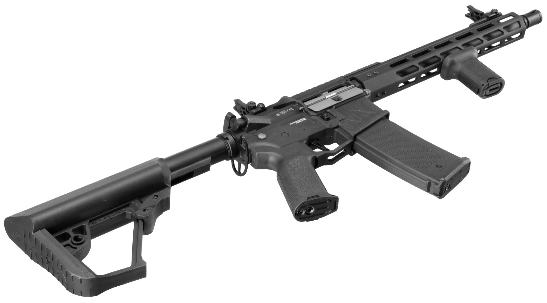 Evolution M4 Ghost L EMR Carbontech ETS IV Viper Mosfet AEG 6mm BB schwarz Bild 6
