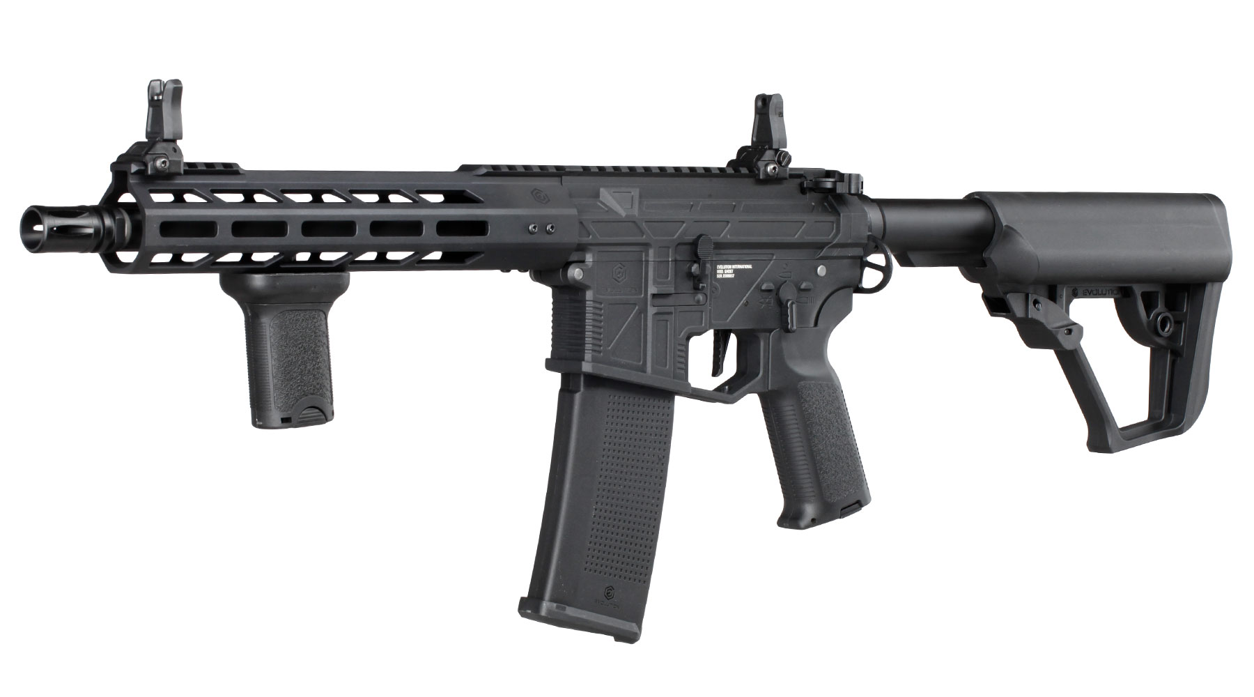 Evolution M4 Ghost M EMR Carbontech ETS IV Viper Mosfet AEG 6mm BB schwarz