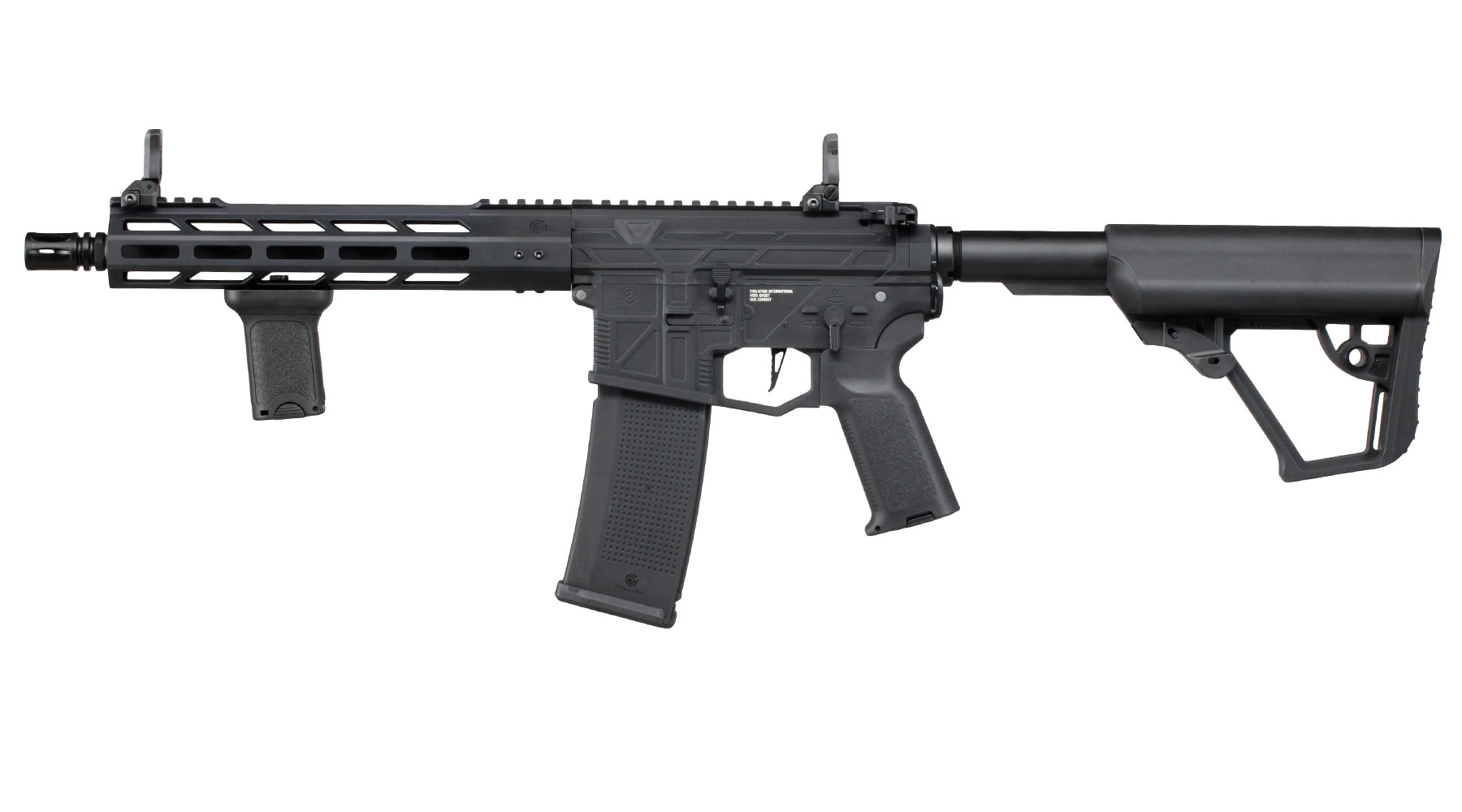 Evolution M4 Ghost M EMR Carbontech ETS IV Viper Mosfet AEG 6mm BB schwarz Bild 1