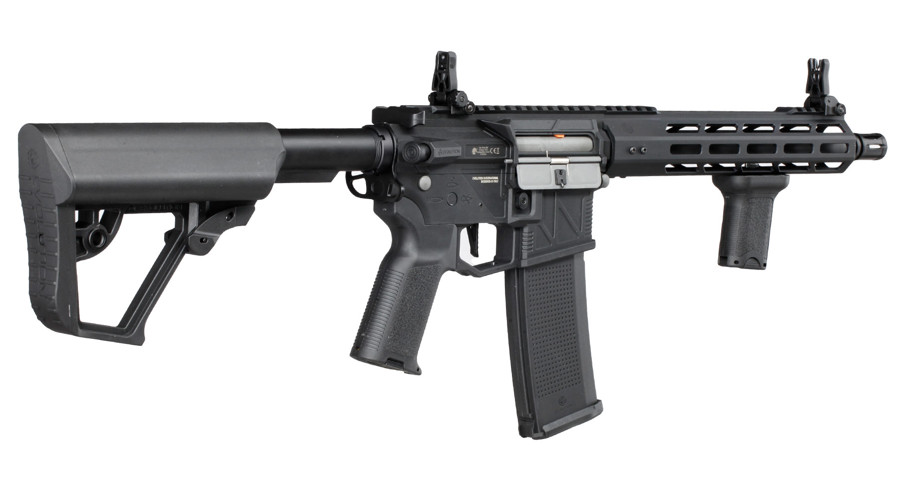 Evolution M4 Ghost M EMR Carbontech ETS IV Viper Mosfet AEG 6mm BB schwarz Bild 4