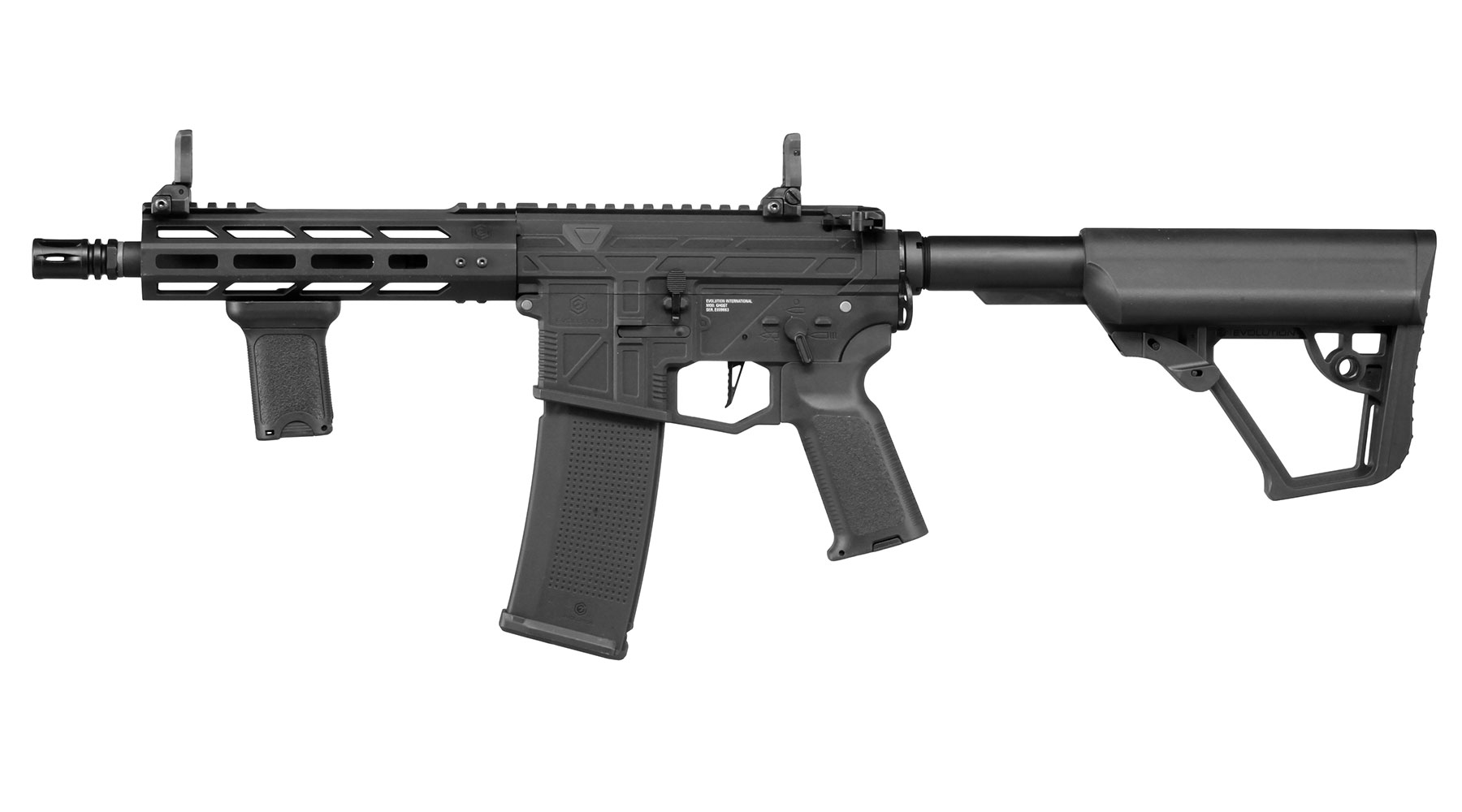 Evolution M4 Ghost S EMR Carbontech ETS IV Viper Mosfet AEG 6mm BB schwarz Bild 1