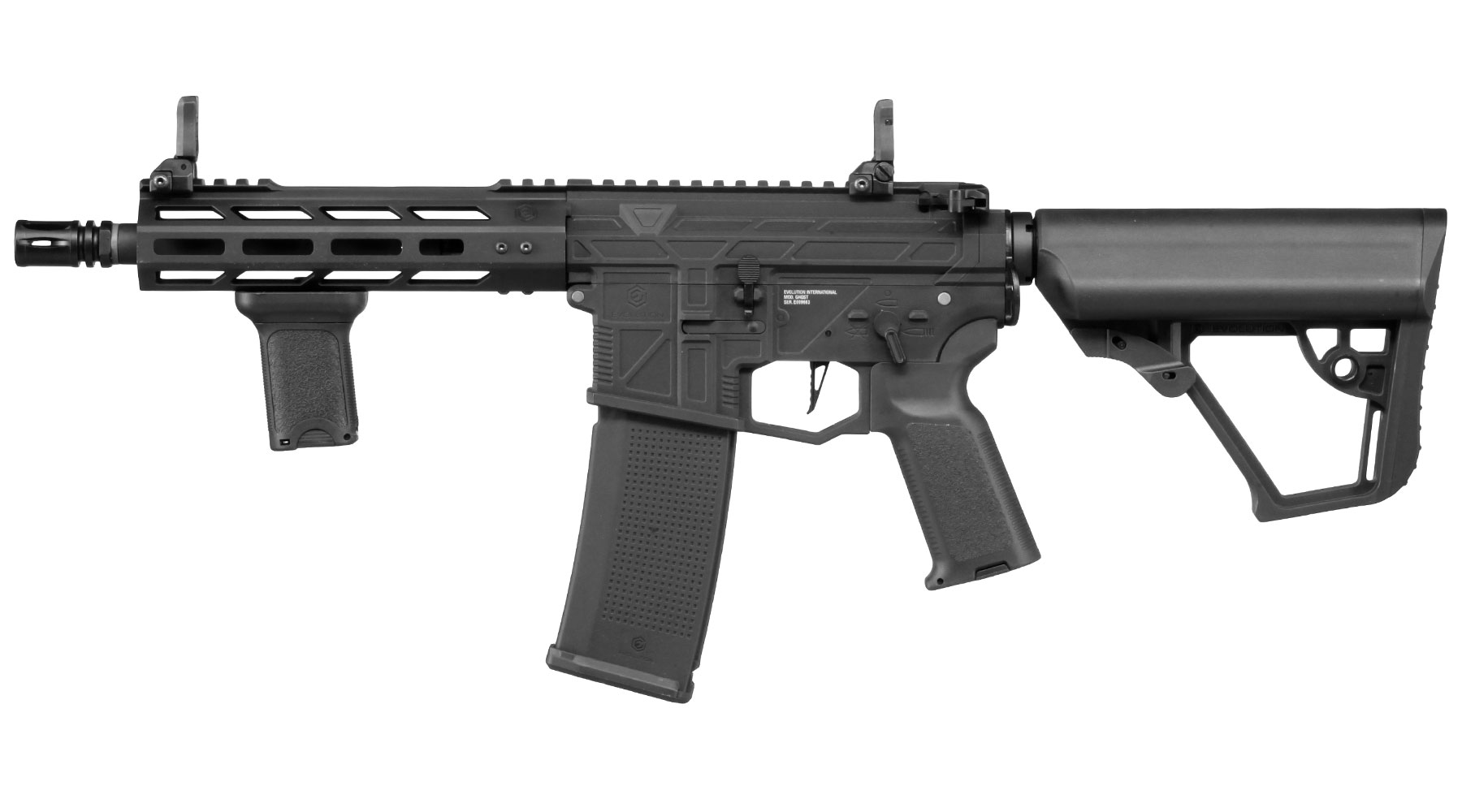 Evolution M4 Ghost S EMR Carbontech ETS IV Viper Mosfet AEG 6mm BB schwarz Bild 2