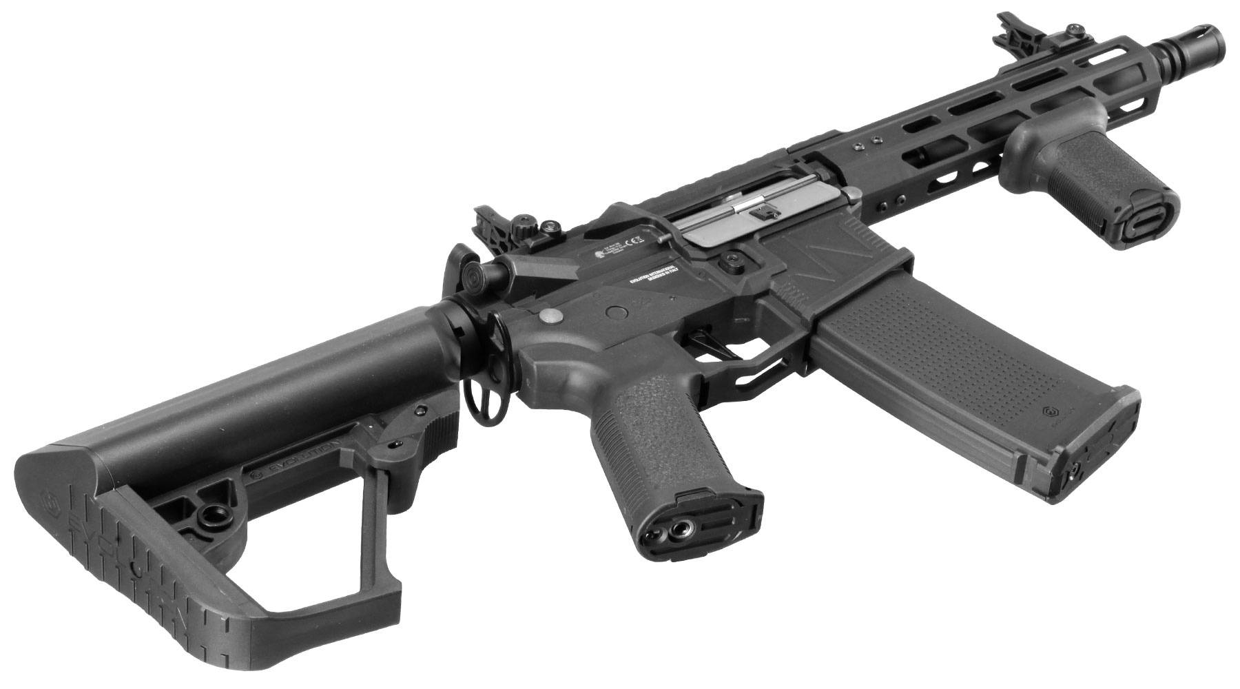 Evolution M4 Ghost S EMR Carbontech ETS IV Viper Mosfet AEG 6mm BB schwarz Bild 5