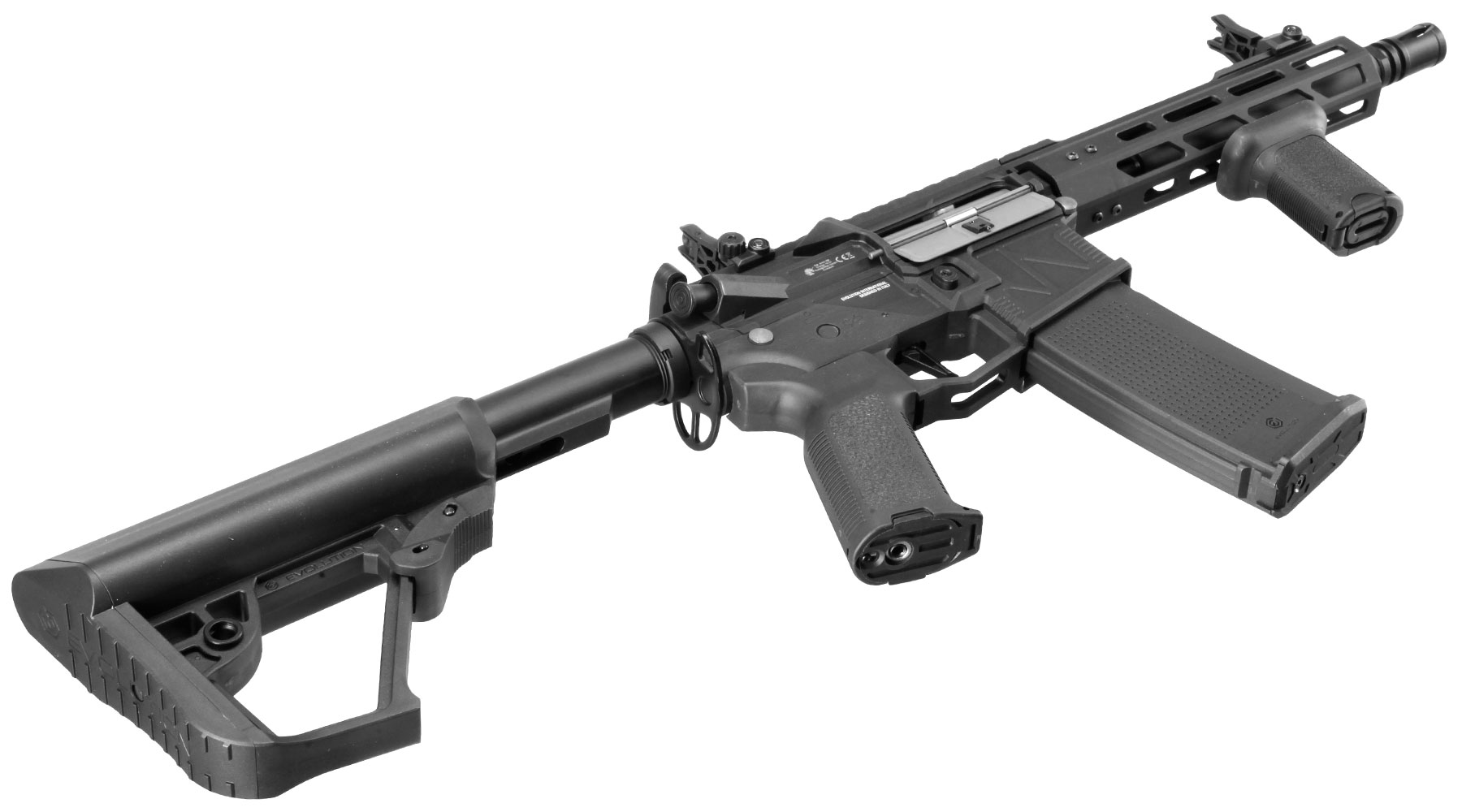 Evolution M4 Ghost S EMR Carbontech ETS IV Viper Mosfet AEG 6mm BB schwarz Bild 6