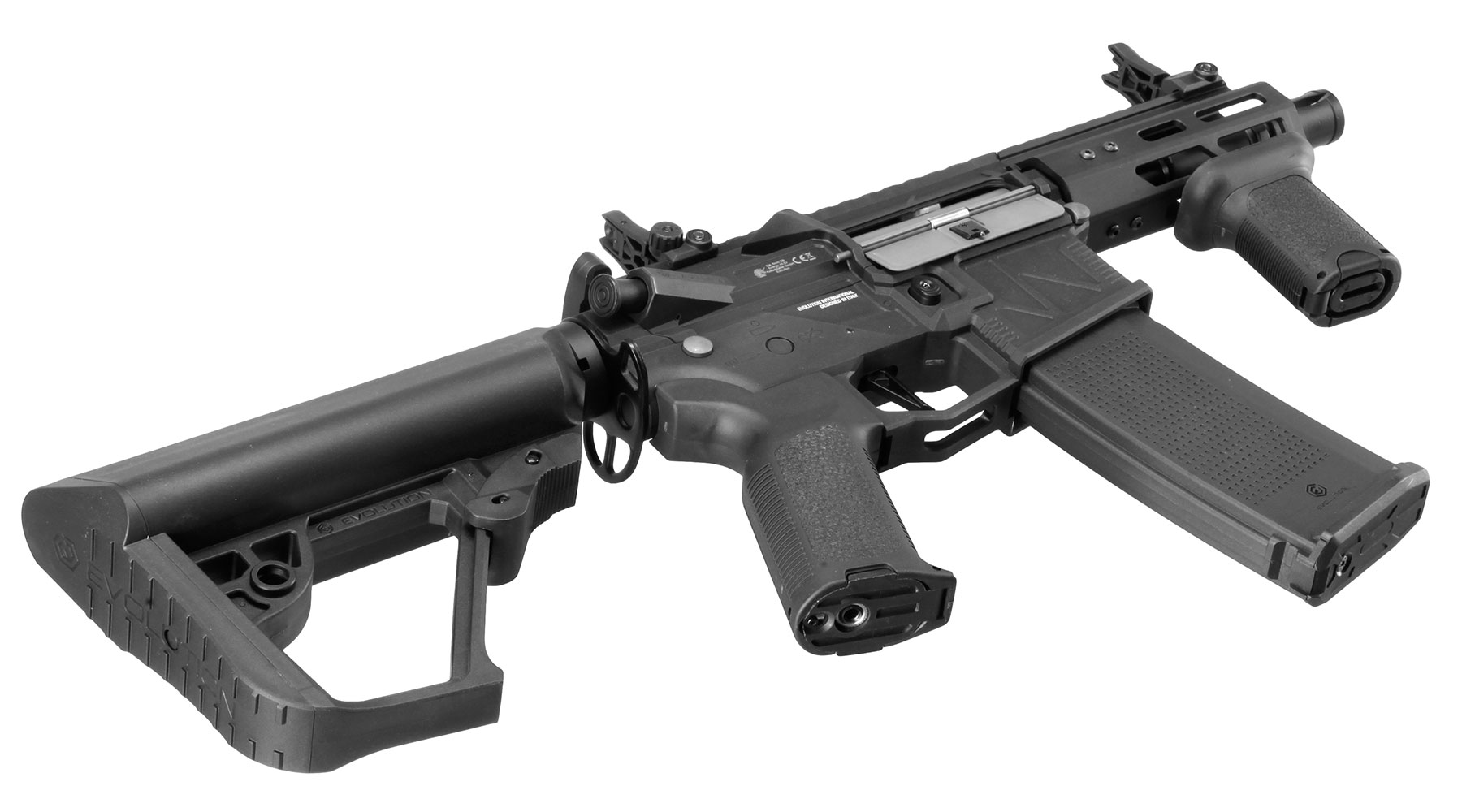 Evolution M4 Ghost XS EMR Carbontech ETS IV Viper Mosfet AEG 6mm BB schwarz Bild 5