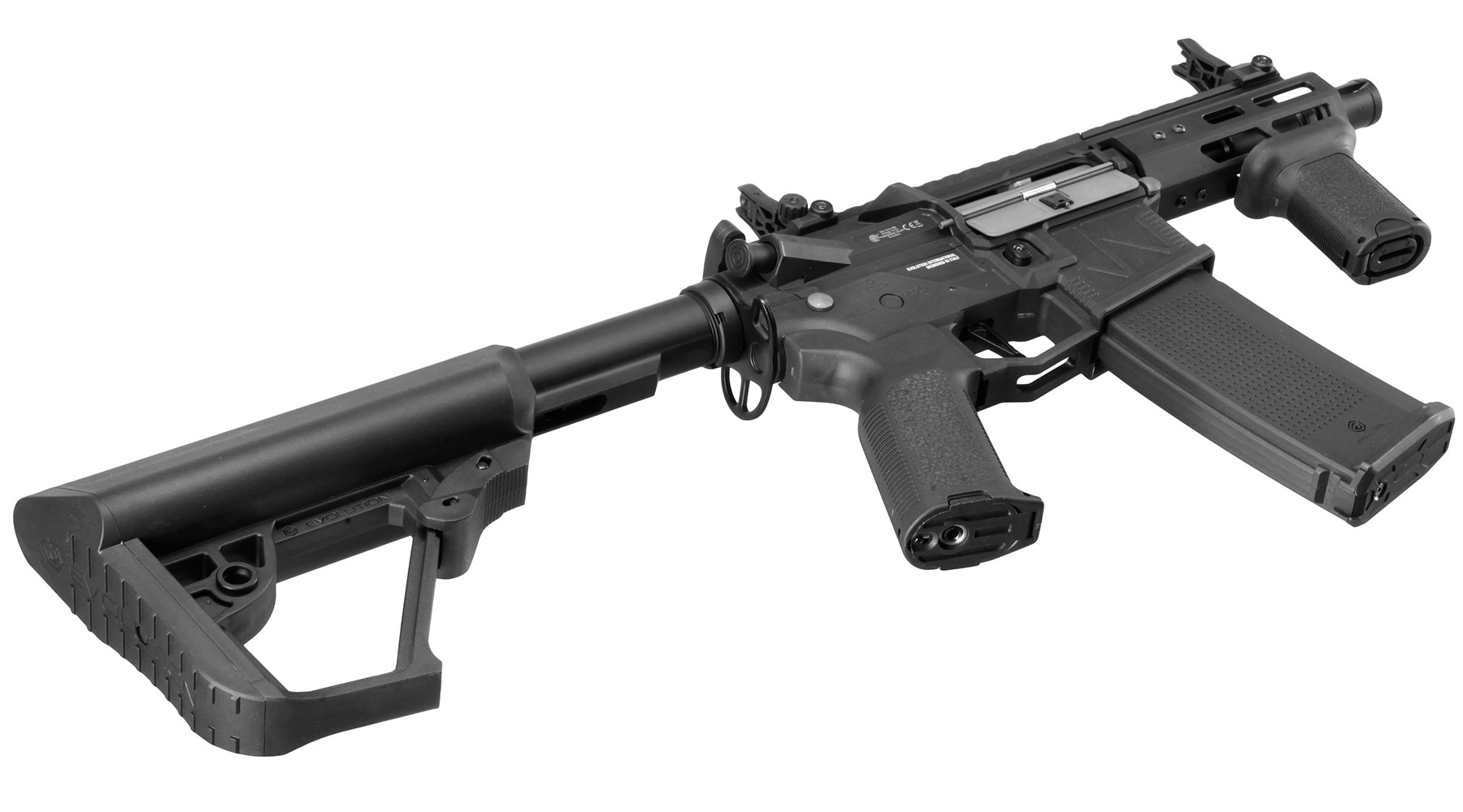 Evolution M4 Ghost XS EMR Carbontech ETS IV Viper Mosfet AEG 6mm BB schwarz Bild 6