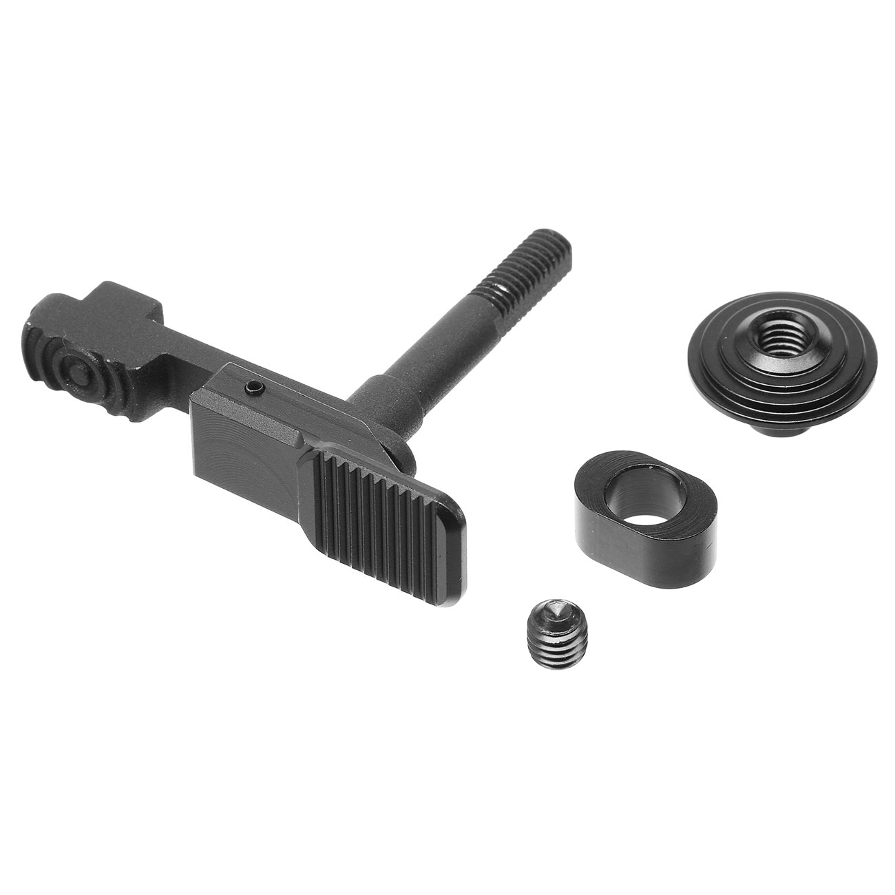 Crusader Button Ambidextrous Magazin-Catch schwarz f. M4 S-AEG / AEG Gewehre
