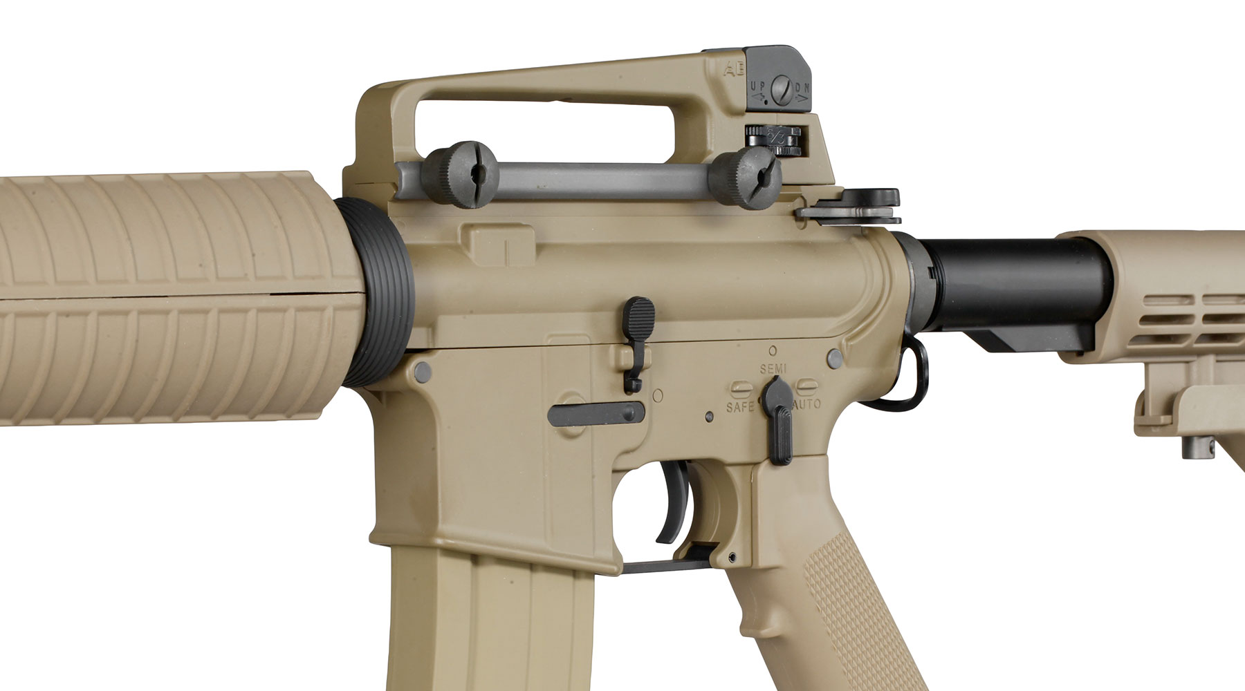 Wei-ETech M4A1 Carbine Vollmetall S-AEG 6mm BB tan Bild 8