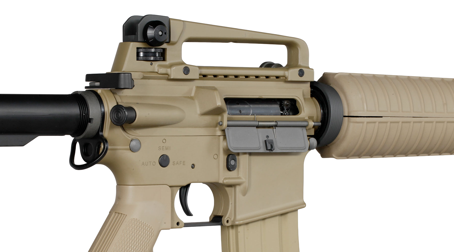 Wei-ETech M4A1 Carbine Vollmetall S-AEG 6mm BB tan Bild 9