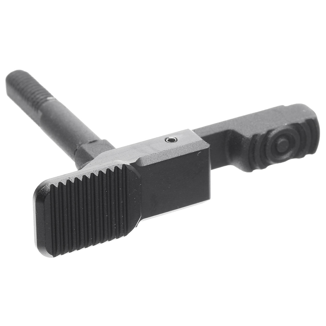 Crusader Button Ambidextrous Magazin-Catch schwarz f. M4 S-AEG / AEG Gewehre Bild 2