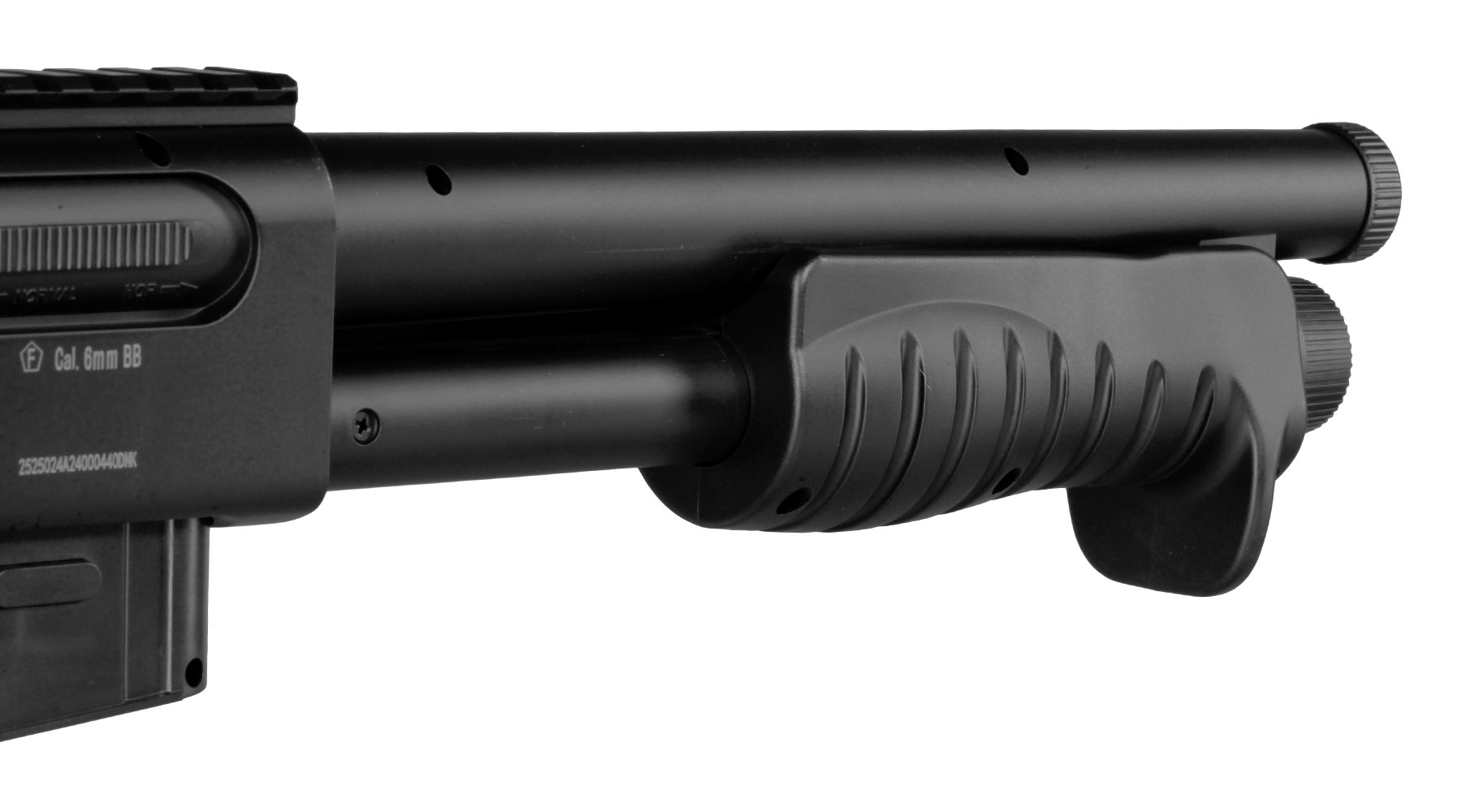 ASG M870-Style Tactical Shotgun Springer 6mm BB schwarz Bild 8