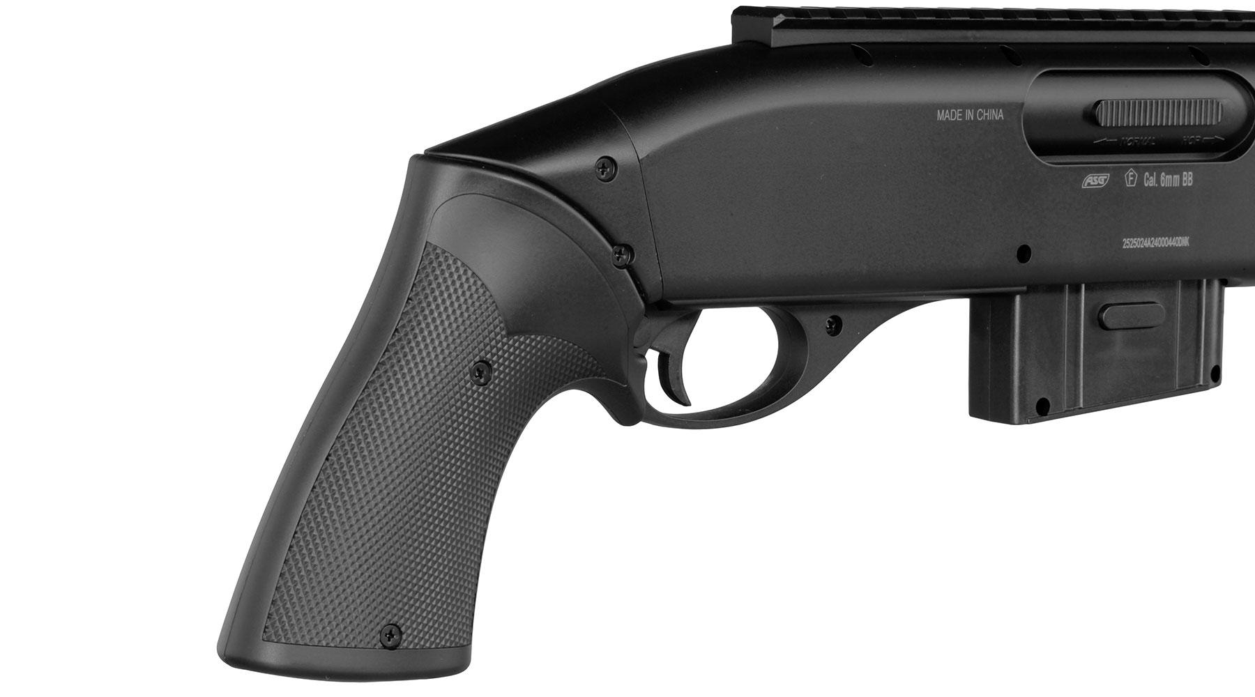 ASG M870-Style Tactical Shotgun Springer 6mm BB schwarz Bild 9
