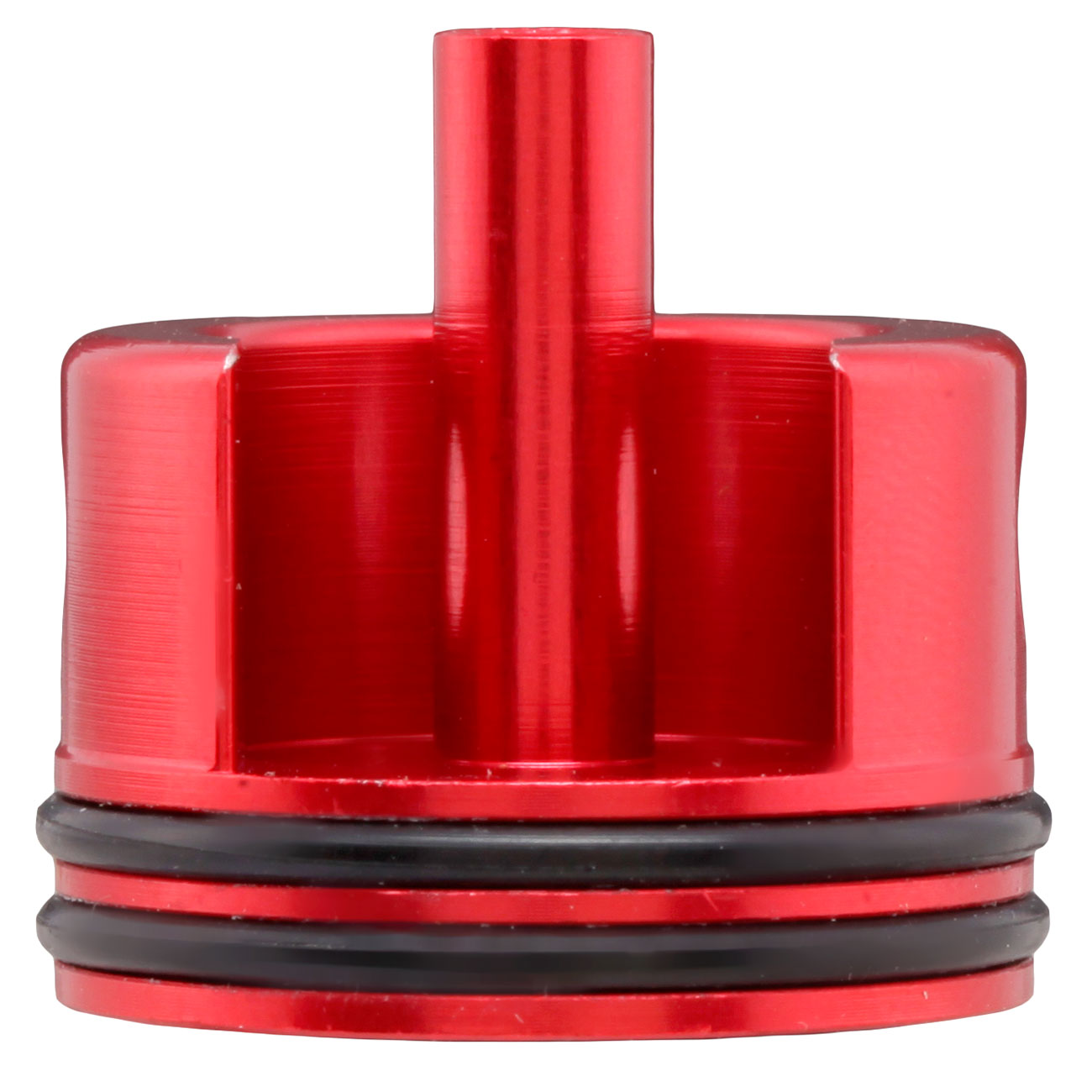 Nuprol Silent Piston Head / Cylinder Head Set f. M4 V2 Gearboxen rot / blau Bild 4