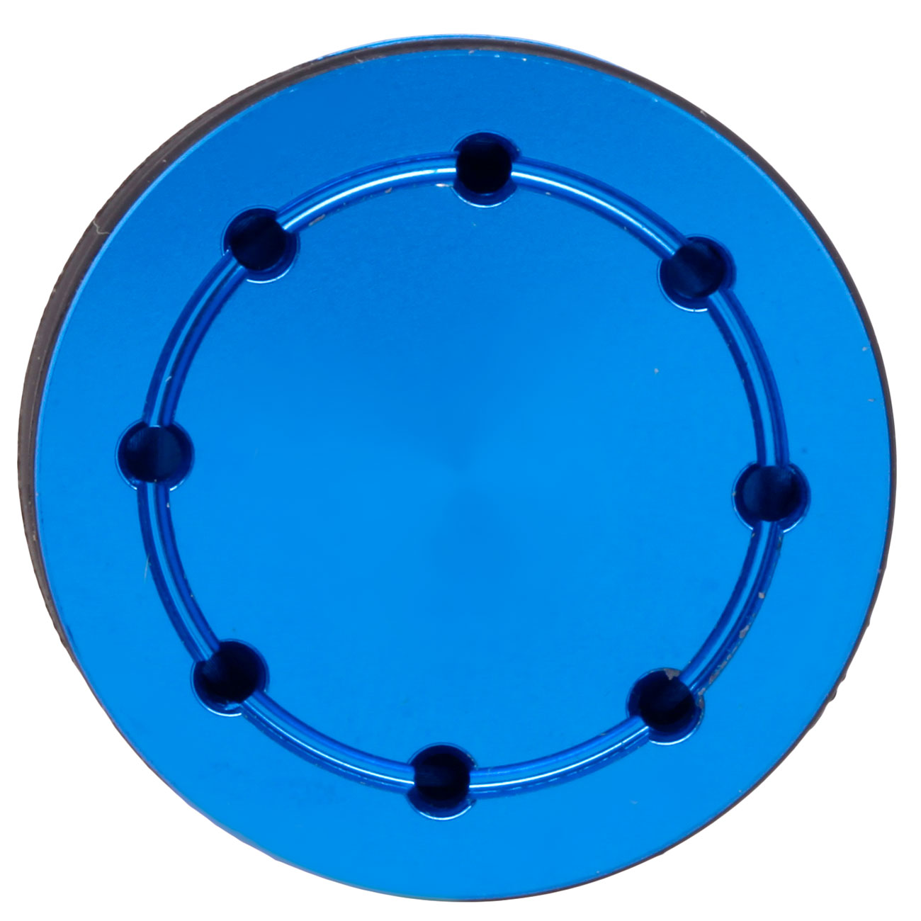 Nuprol Aluminium Piston Head Vented Design inkl. Kugellager blau Bild 2