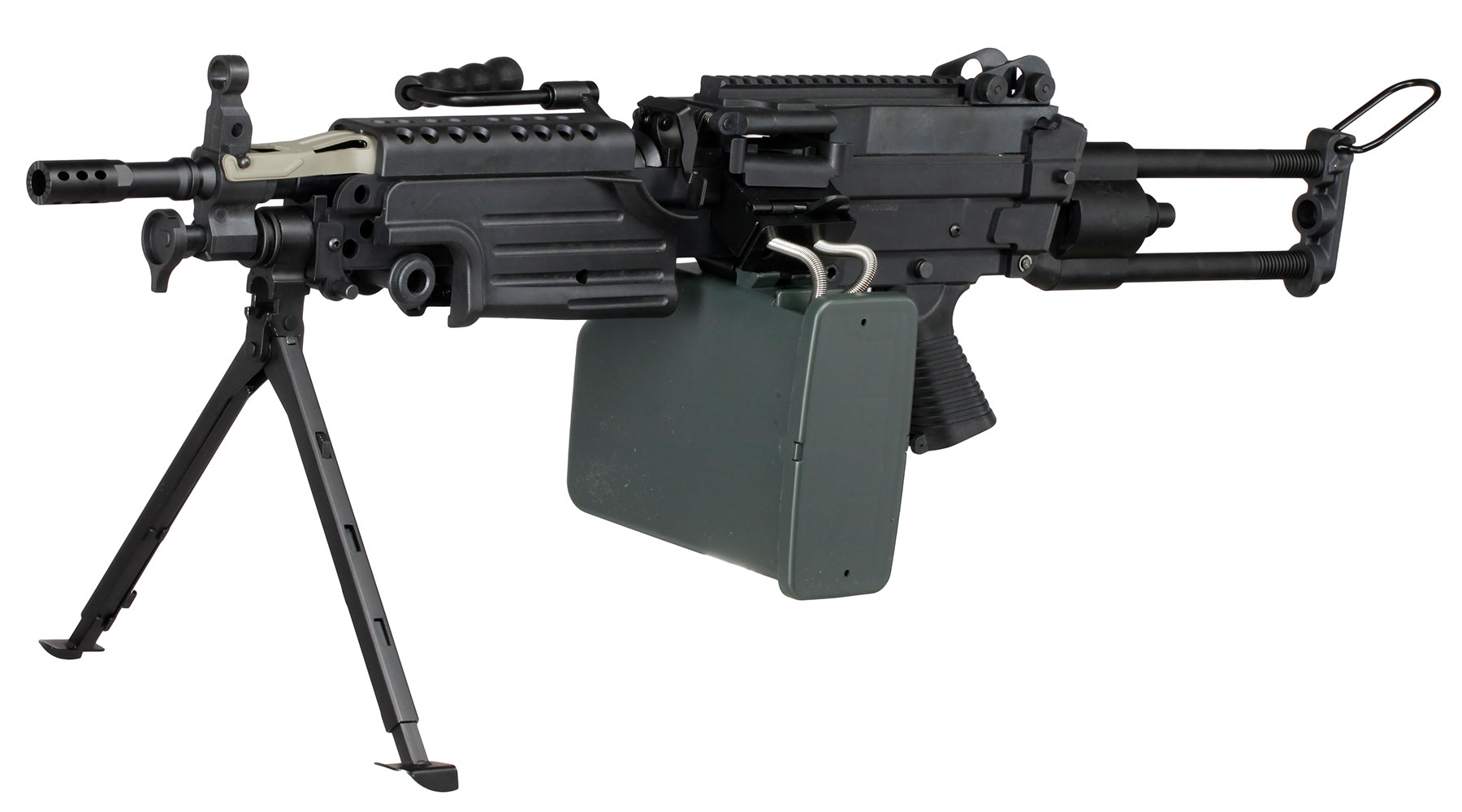 A&K M249 Para Polymergehuse AEG 6mm BB schwarz