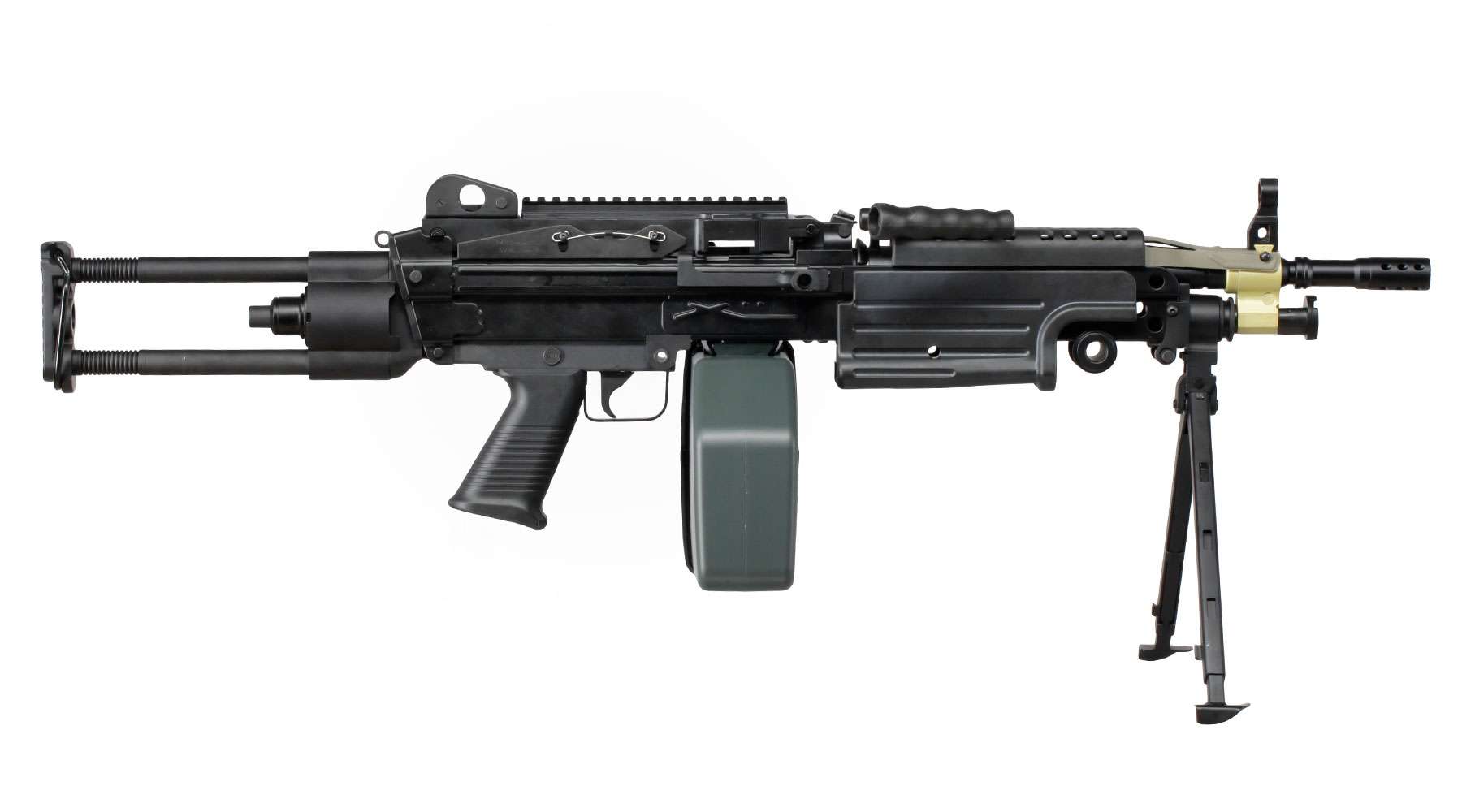 A&K M249 Para Vollmetall AEG 6mm BB schwarz Bild 3