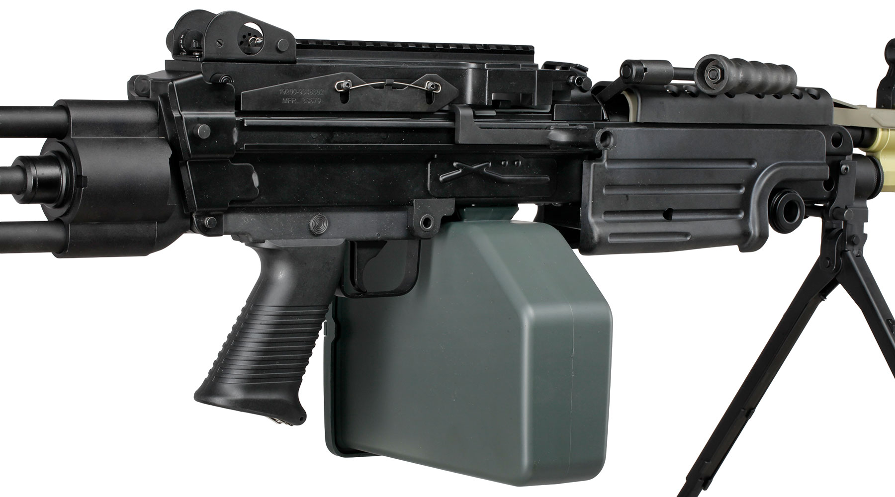 A&K M249 Para Vollmetall AEG 6mm BB schwarz Bild 8