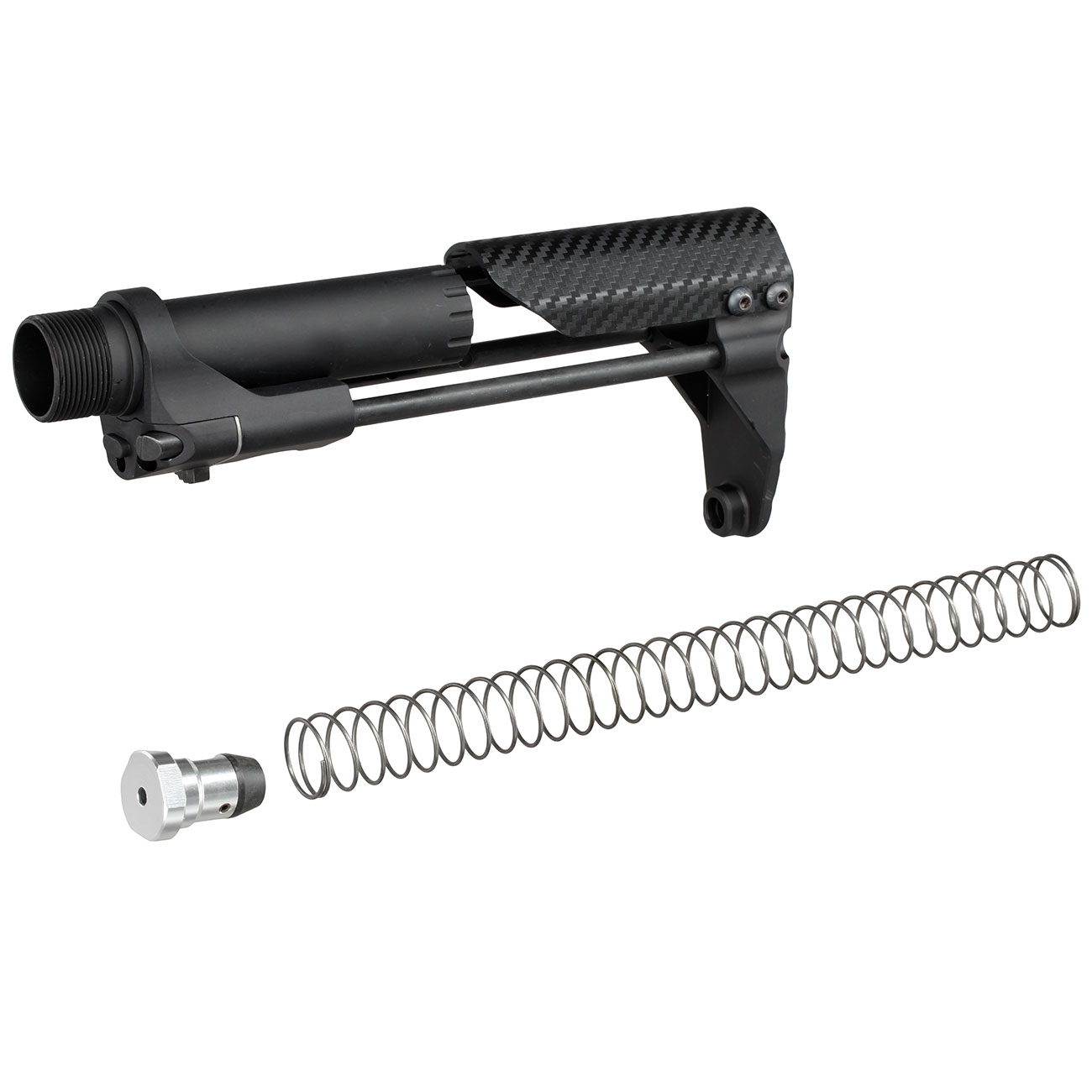 RWA B.A.D. Vert Schaftsystem PDW-Style f. Western Arms / GHK M4 GBB schwarz