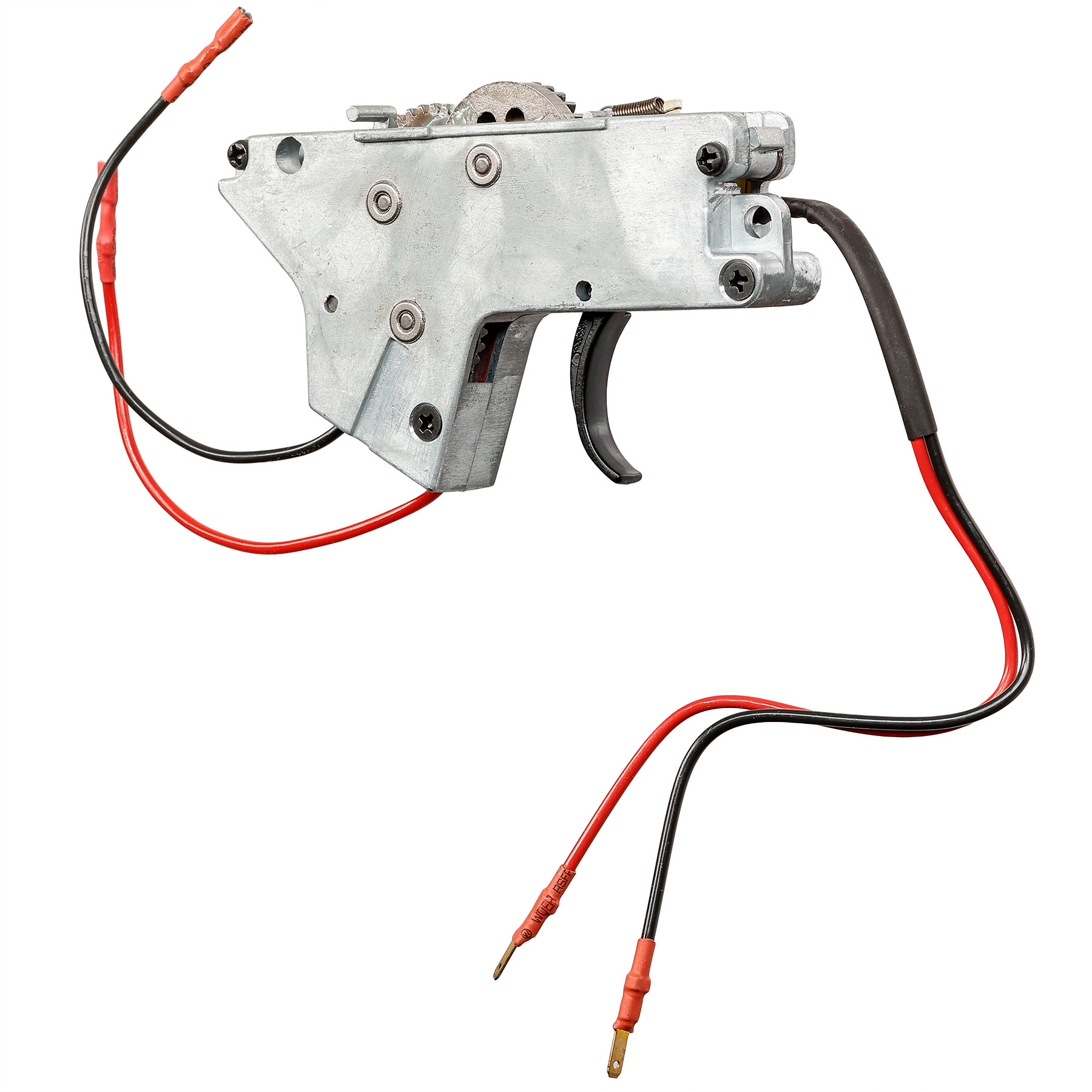 ICS M4 / M16 Split-Design Gearbox komplett Standard unten silber - Kabel vorne - MA-61 Bild 1