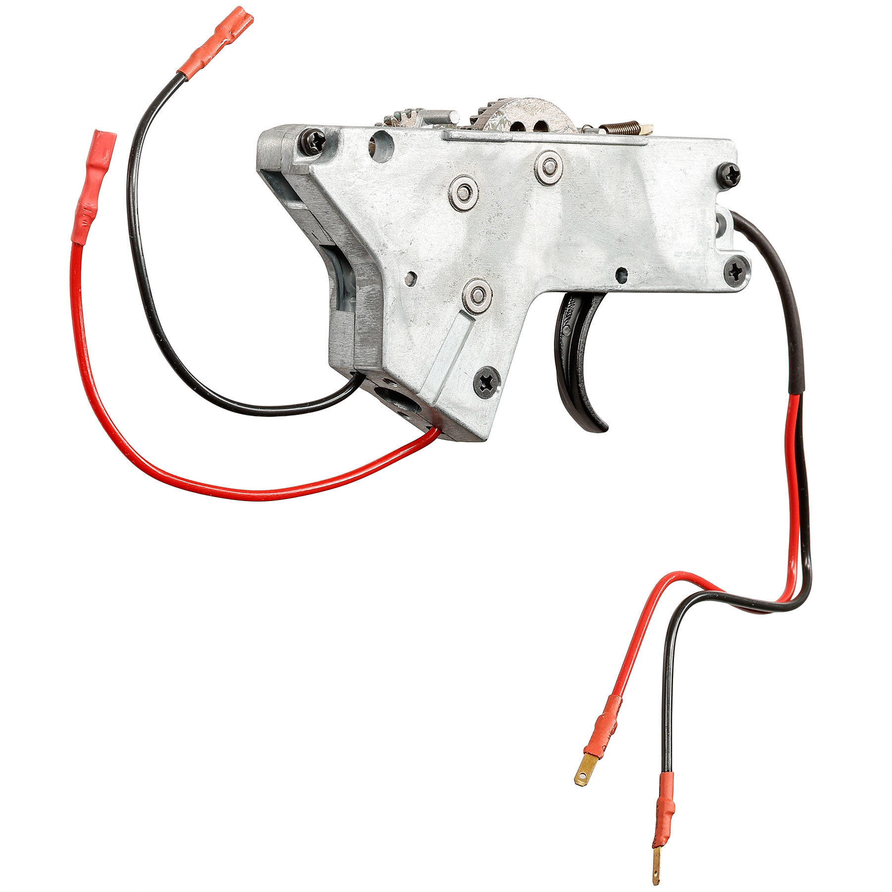 ICS M4 / M16 Split-Design Gearbox komplett Standard unten silber - Kabel vorne - MA-61 Bild 5