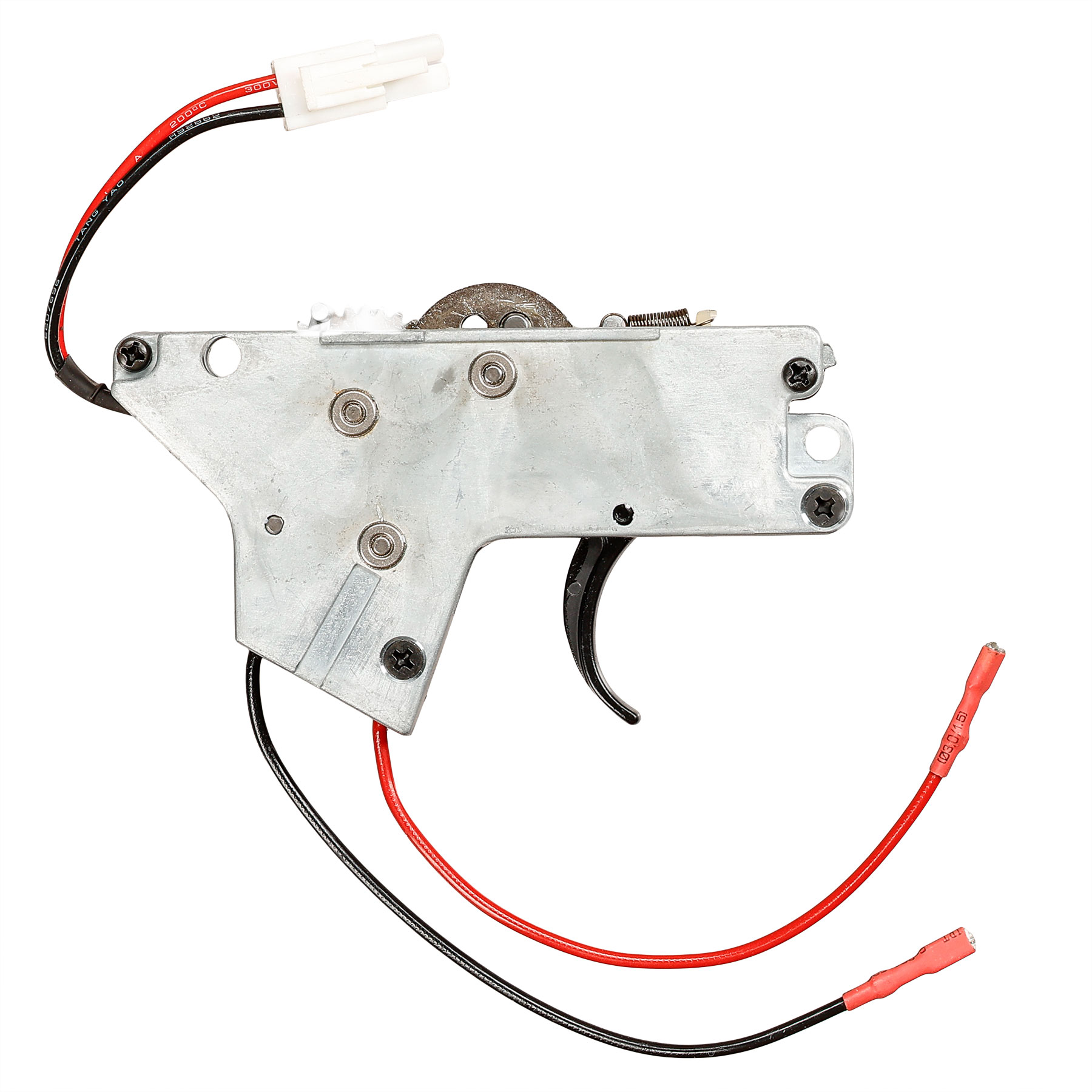 ICS M4 / M16 Split-Design Gearbox komplett Standard unten silber - Kabel hinten - MA-62 Bild 3