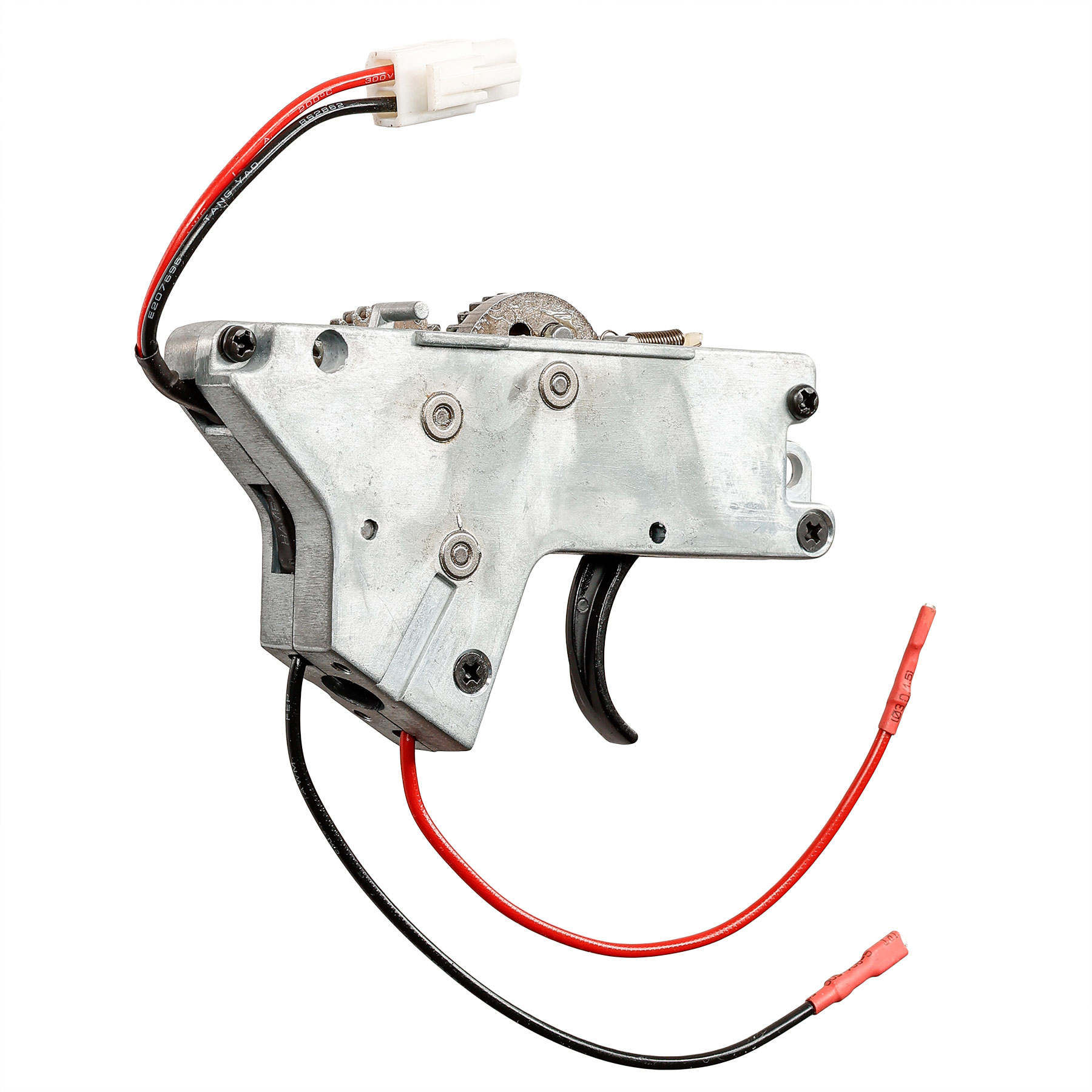 ICS M4 / M16 Split-Design Gearbox komplett Standard unten silber - Kabel hinten - MA-62 Bild 5