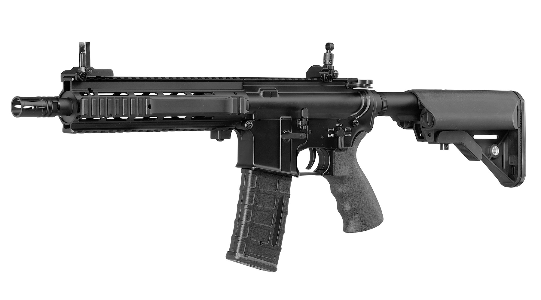 Double Bell L119A2 CQB Carbine Professional Line Vollmetall S-AEG 6mm BB schwarz
