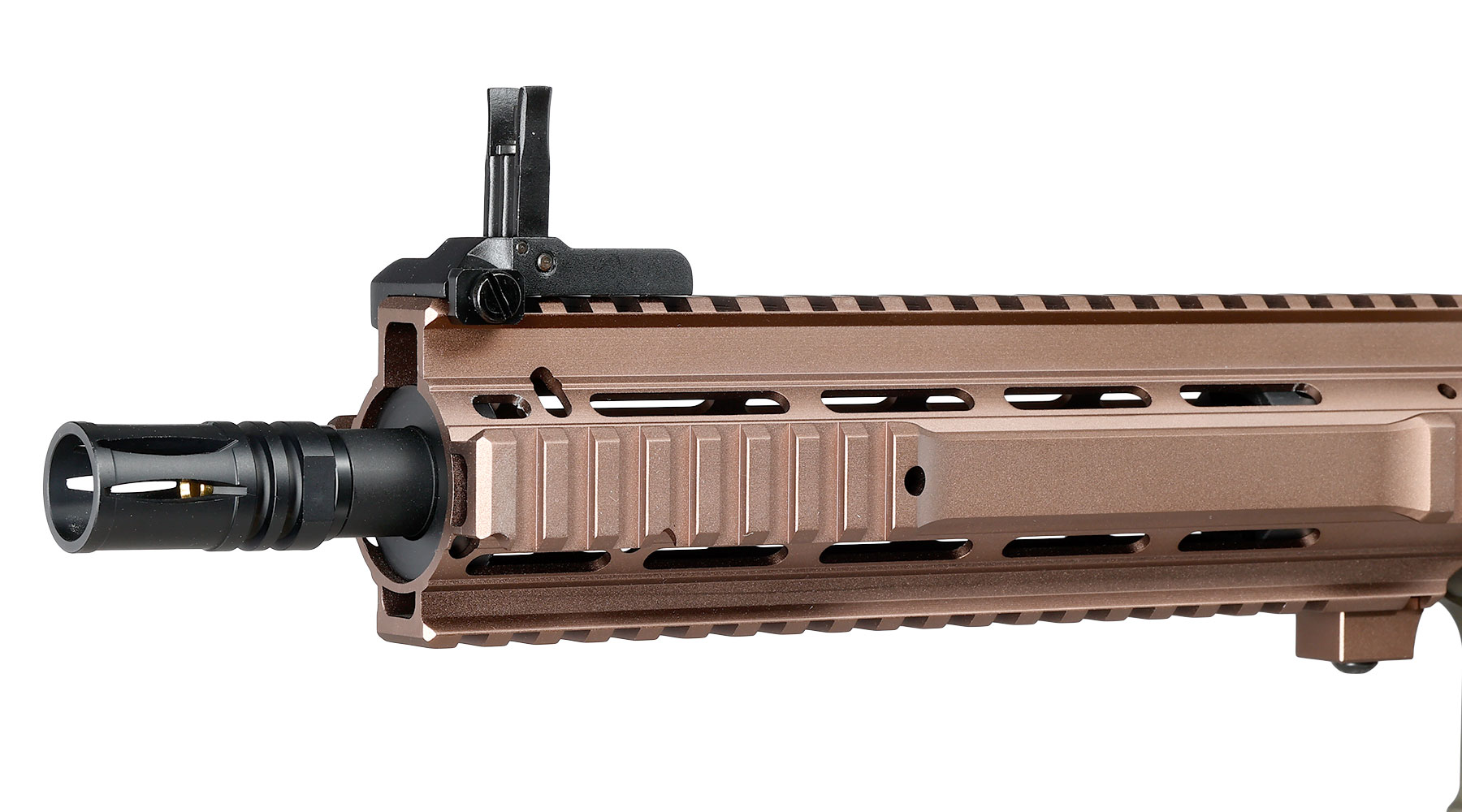 Double Bell L119A2 CQB Carbine Professional Line Vollmetall S-AEG 6mm BB Bronze-Tan Bild 6