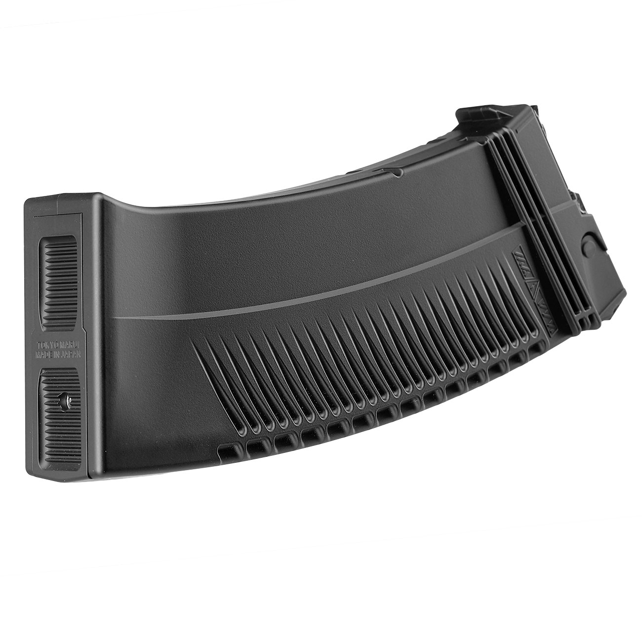 Tokyo Marui Saiga-12 SBS GBB Magazin Mid-Cap 90 Schuss Long-Type f. TM Saiga-12 GBB Serie schwarz Bild 1
