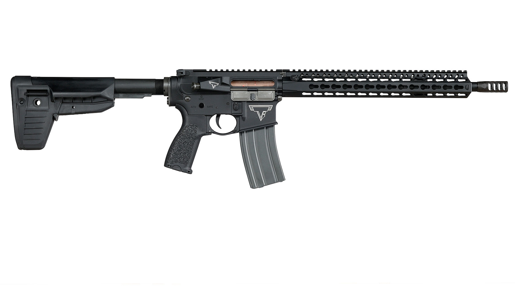 VFC / TTI / BCM JW2 Ultralight 14,5 Zoll Vollmetall Gate Aster System S-AEG 6mm BB schwarz Bild 2