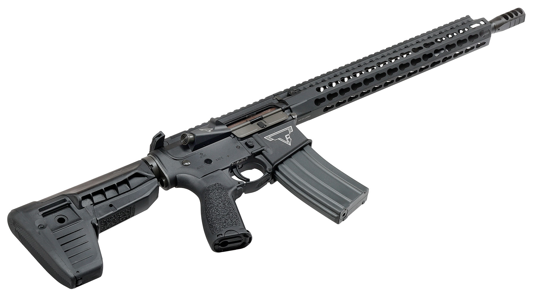 VFC / TTI / BCM JW2 Ultralight 14,5 Zoll Vollmetall Gate Aster System S-AEG 6mm BB schwarz Bild 4
