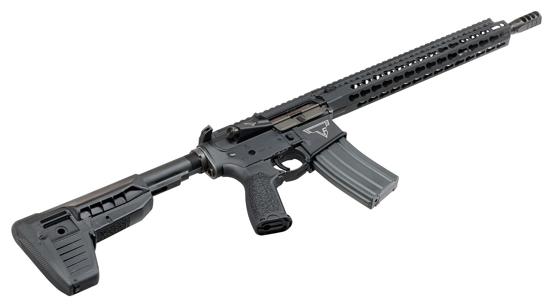 VFC / TTI / BCM JW2 Ultralight 14,5 Zoll Vollmetall Gate Aster System S-AEG 6mm BB schwarz Bild 5